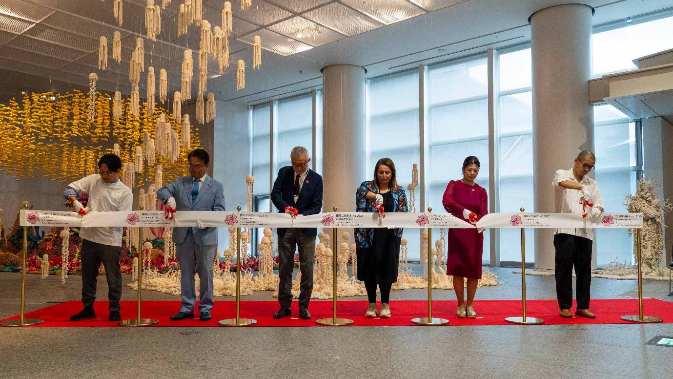 الدورة الـ 6 من ترينالي آيتشي تنطلق في اليابان بتقييم حور القاسمي 