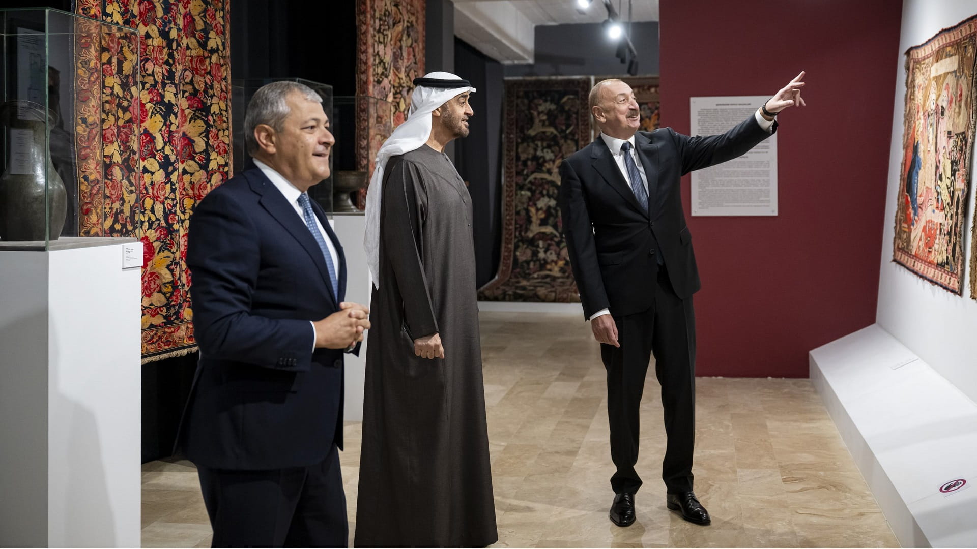 UAE President visits key landmarks in Karabakh