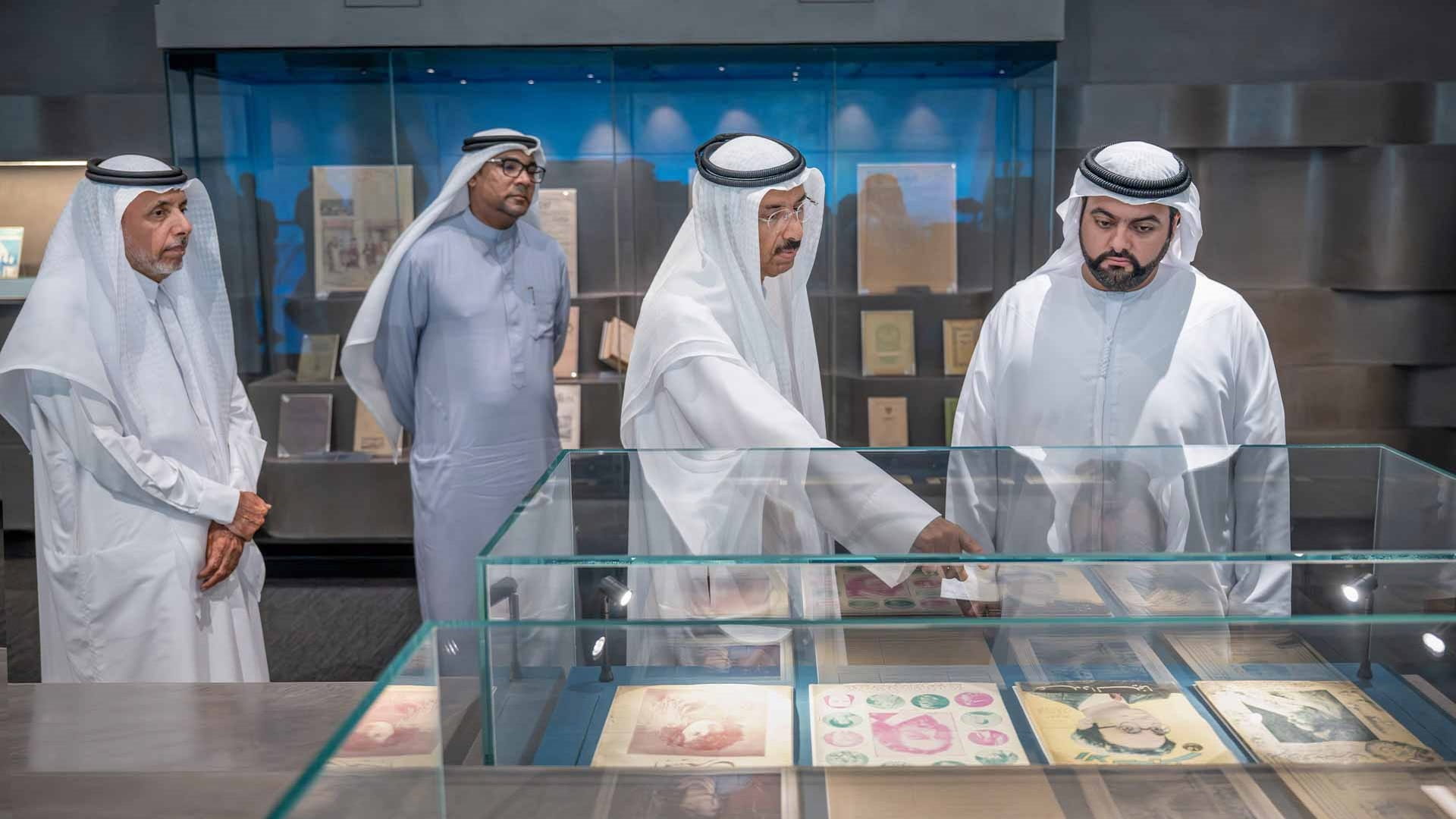 Fujairah CP visits Mohammed bin Rashid Al Maktoum Library 