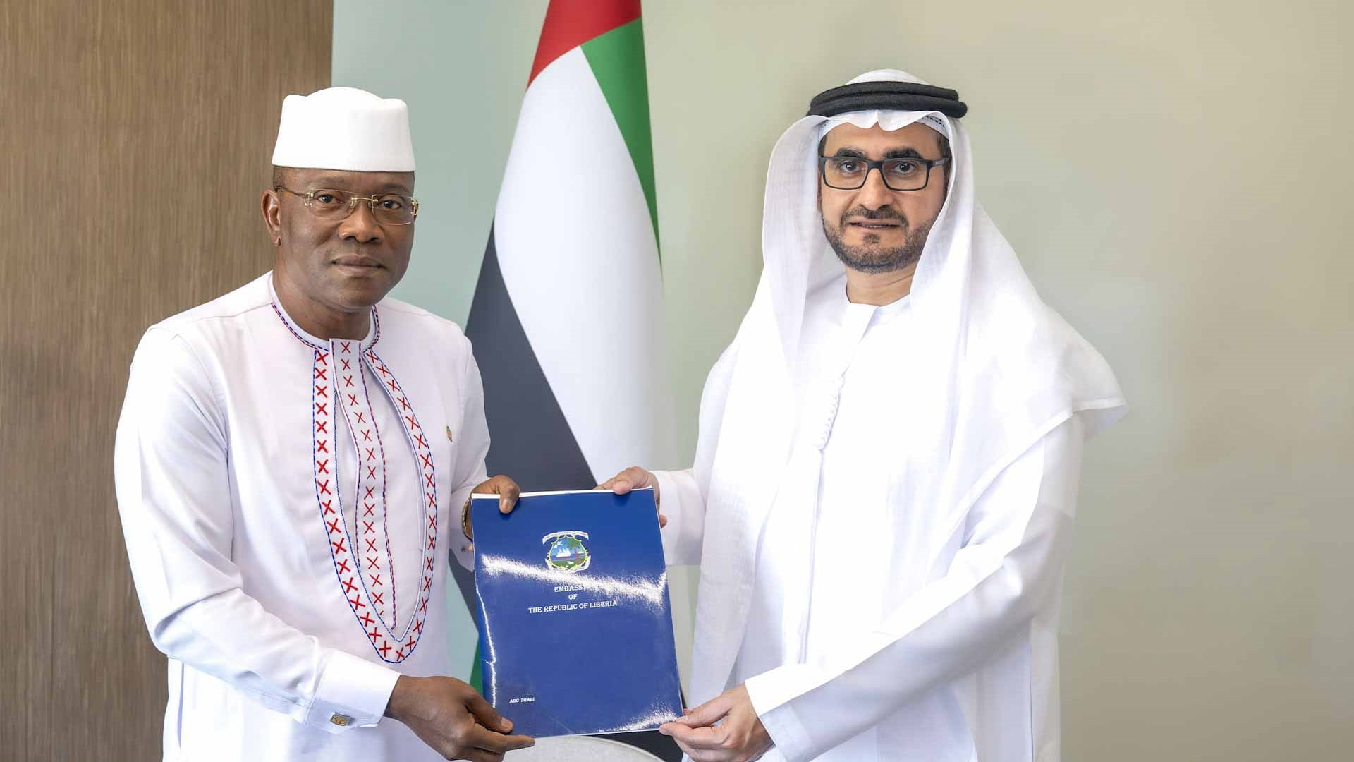 وزارة الخارجية تتسلّم نسخة من أوراق اعتماد سفير ليبيريا لدى الدولة 