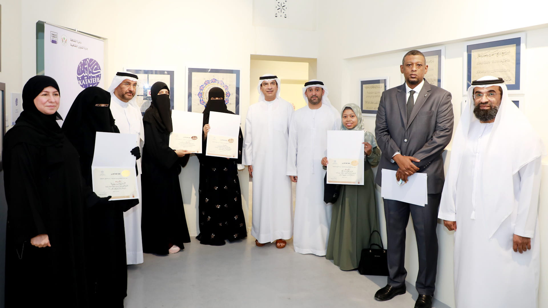 Katateeb's creative calligraphy under Sharjah Ruler's patronage