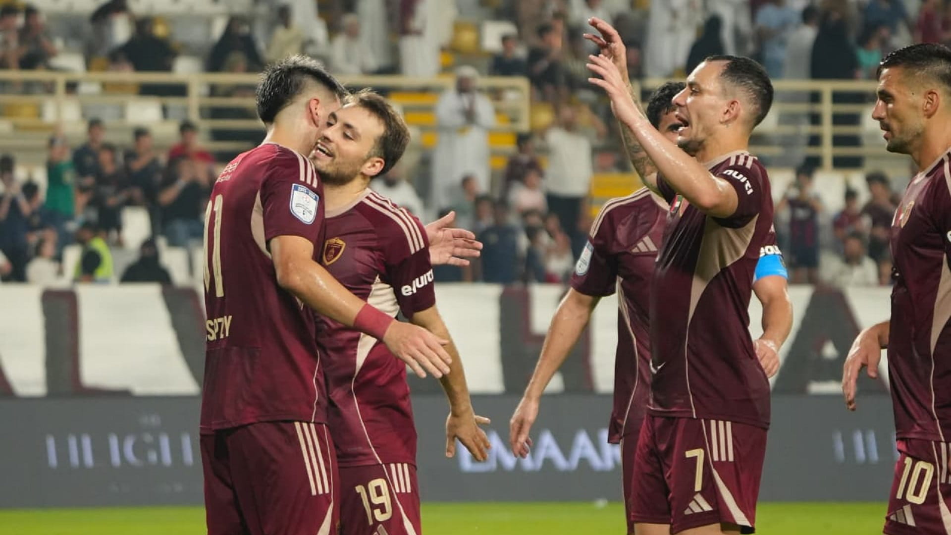 الوحدة يفوز على الظفرة بخماسية في دوري أدنوك للمحترفين 