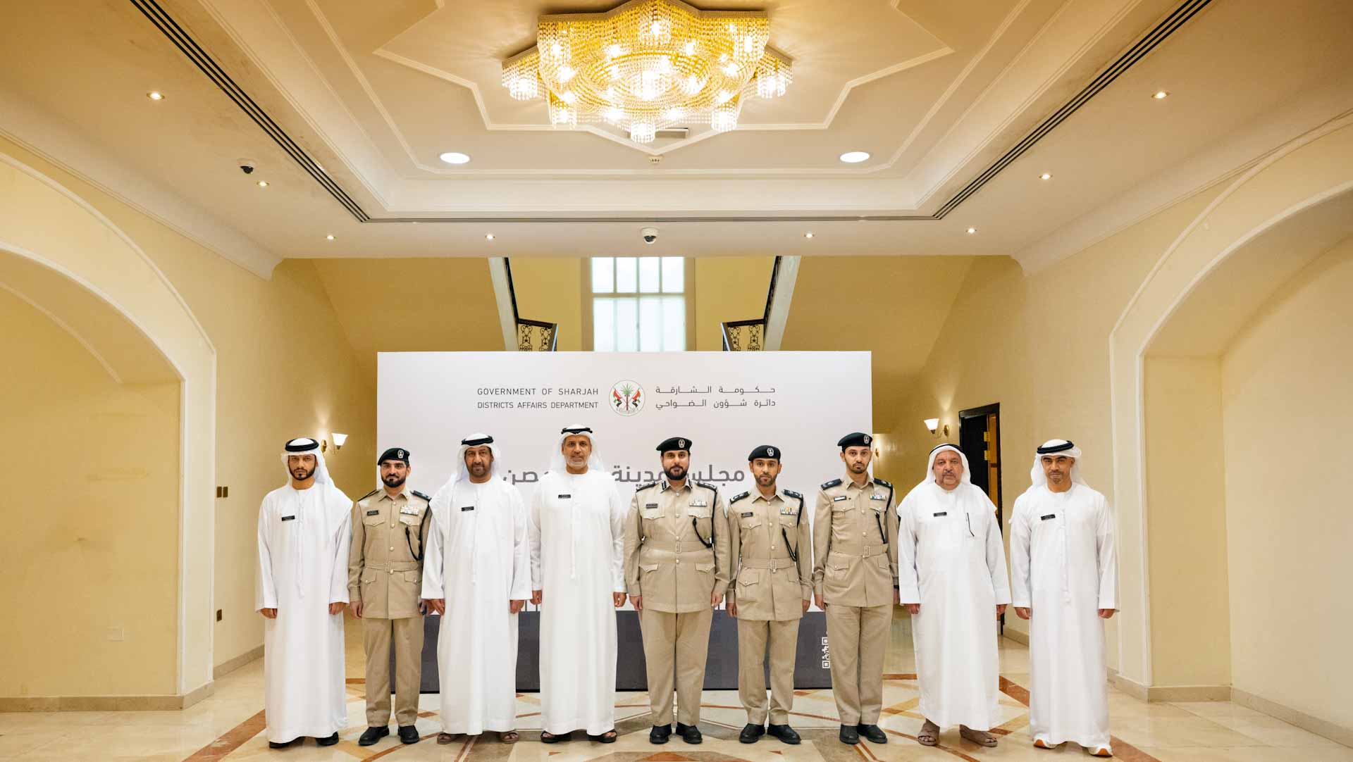 شرطة الشارقة تنسق مع مجلس ضاحية دبا الحصن ضمن مبادرة صوت المجتمع 