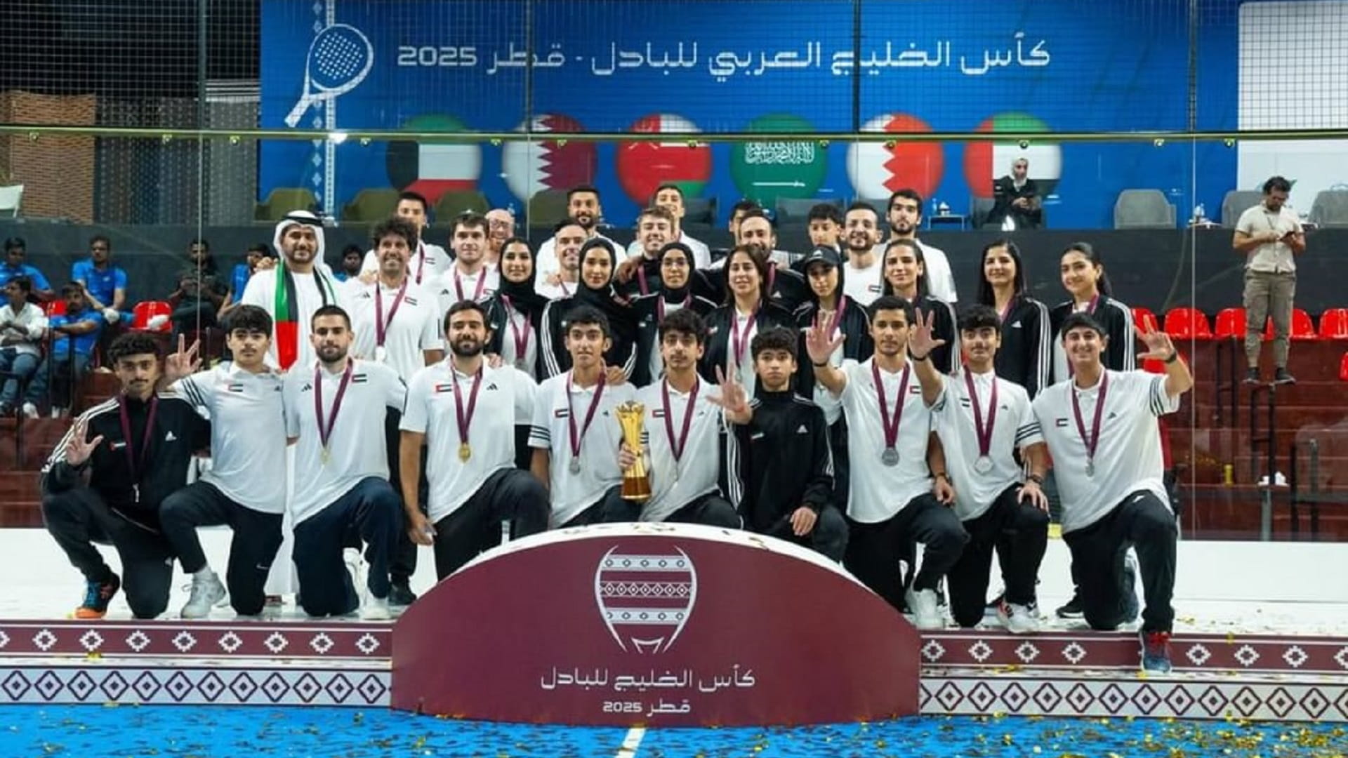 UAE crowned champions of Gulf Padel Championship in Doha 