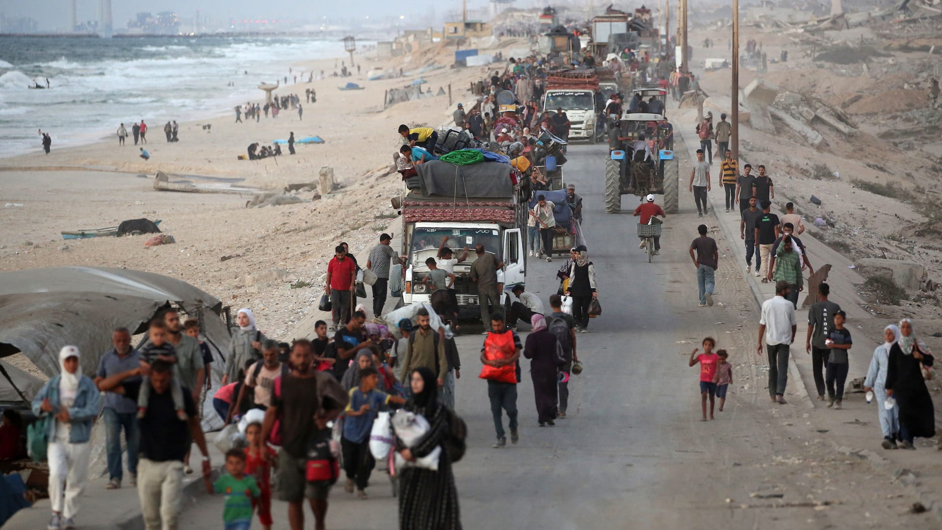 31 Palestinians killed as Israeli strikes intensify in Gaza City 