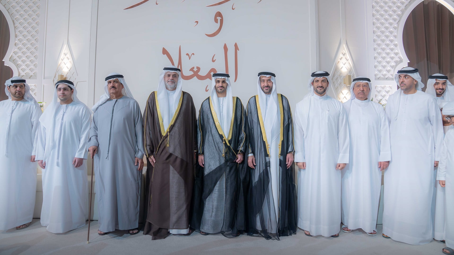 Sharjah Crown Prince attends Sheikh Mohammed bin Saqr’s wedding 