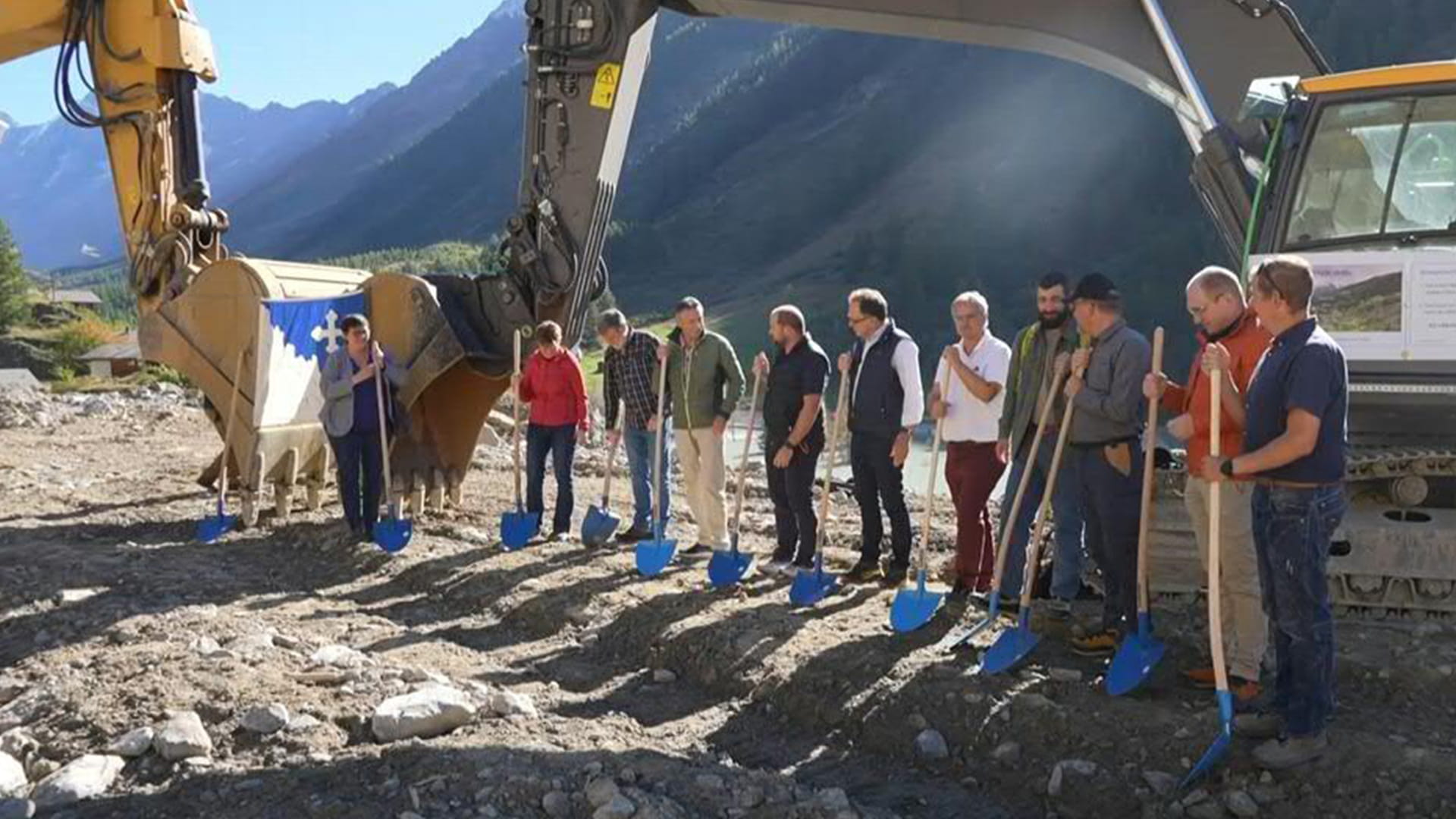 سويسرا تعيد إحياء قرية بلاتن بعدما دفنها الانهيار الجليدي