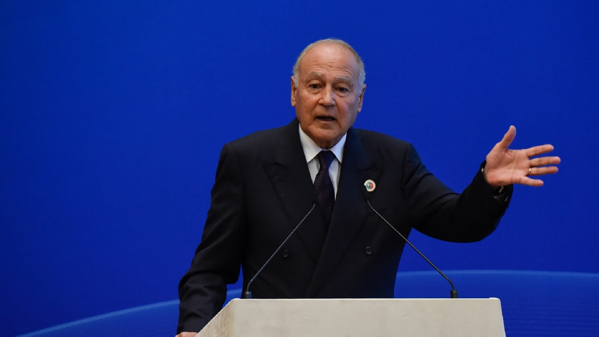 الأمين العام لجامعة الدول العربية أحمد أبو الغيط