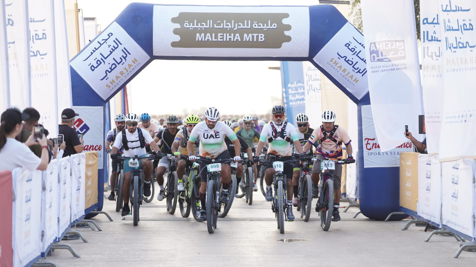Crowning the Mleiha National Park Cycling Champions 