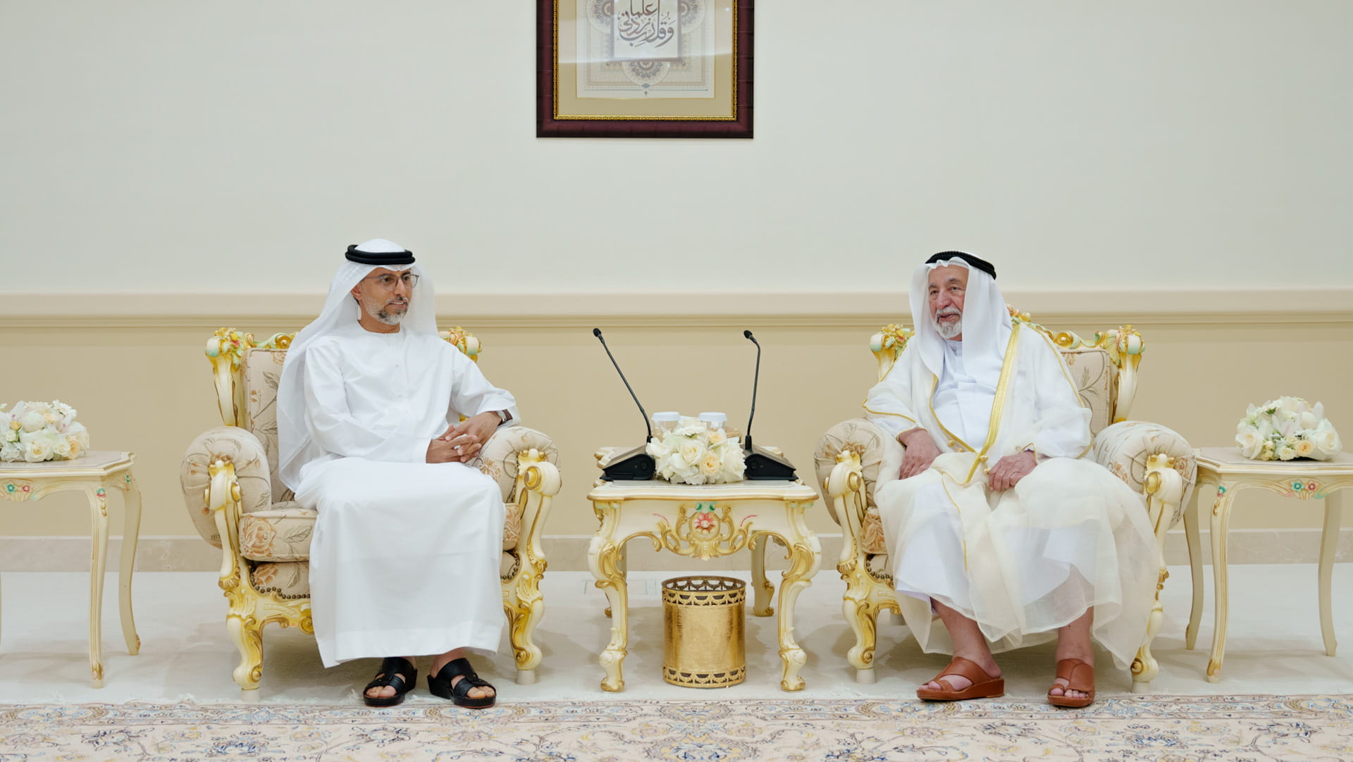 Sharjah Ruler receives Minister of Energy and Infrastructure 
