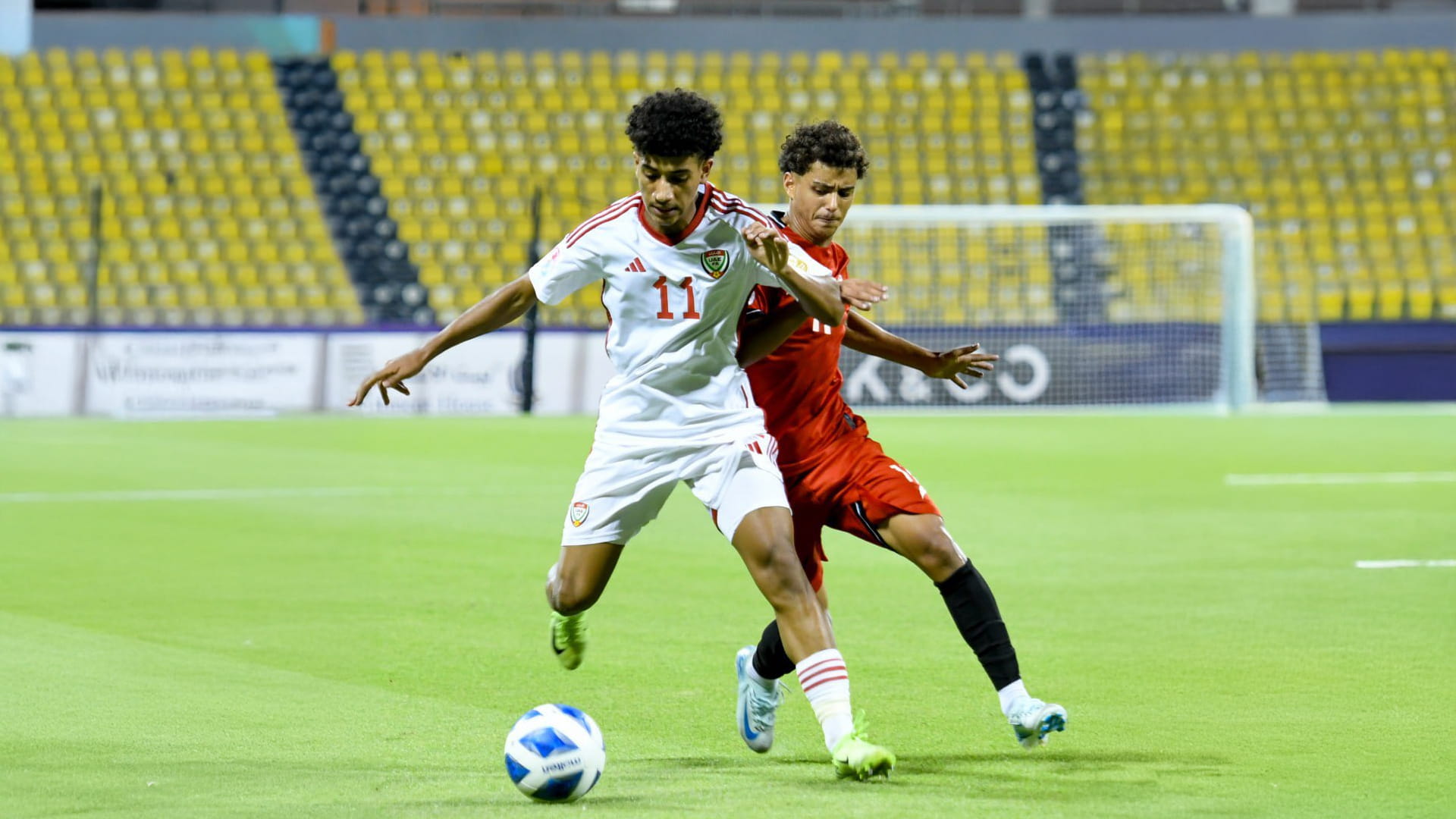 UAE U-17 national team wins second Gulf Cup Match 