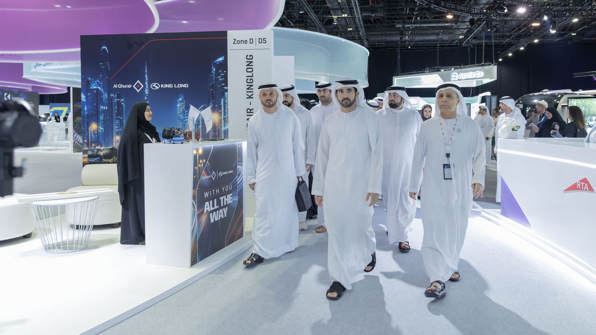 Hamdan bin Mohammed opens Dubai Self-Driving Transport Exhibition 