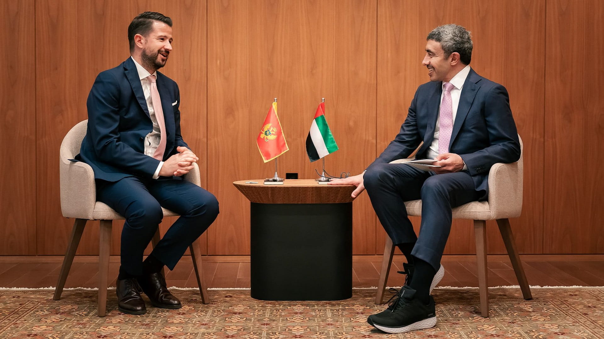 Abdullah bin Zayed meets President of Montenegro in New York