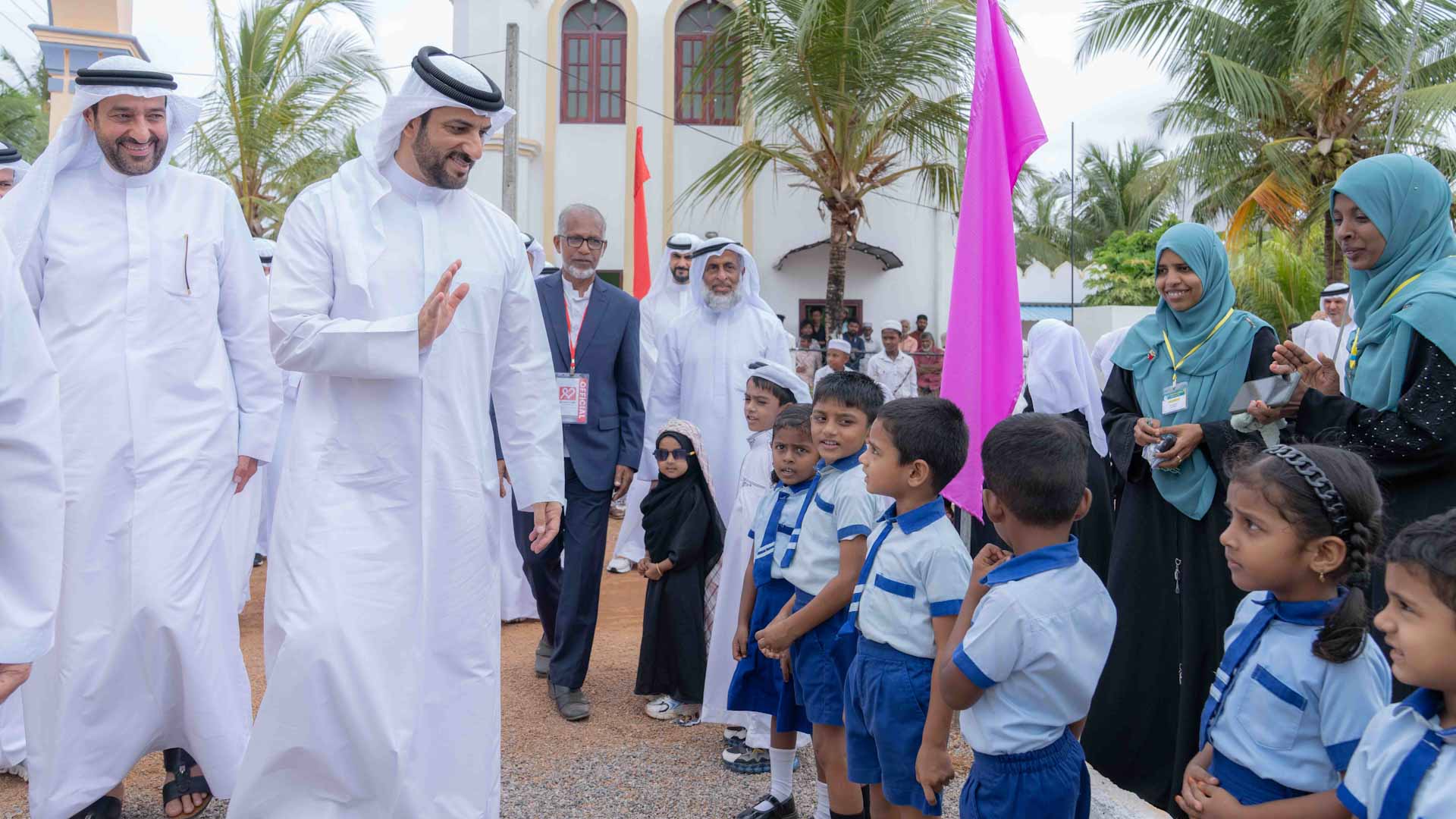 Image for the title: Sharjah Deputy Ruler opens new homes for families in Sri Lanka  