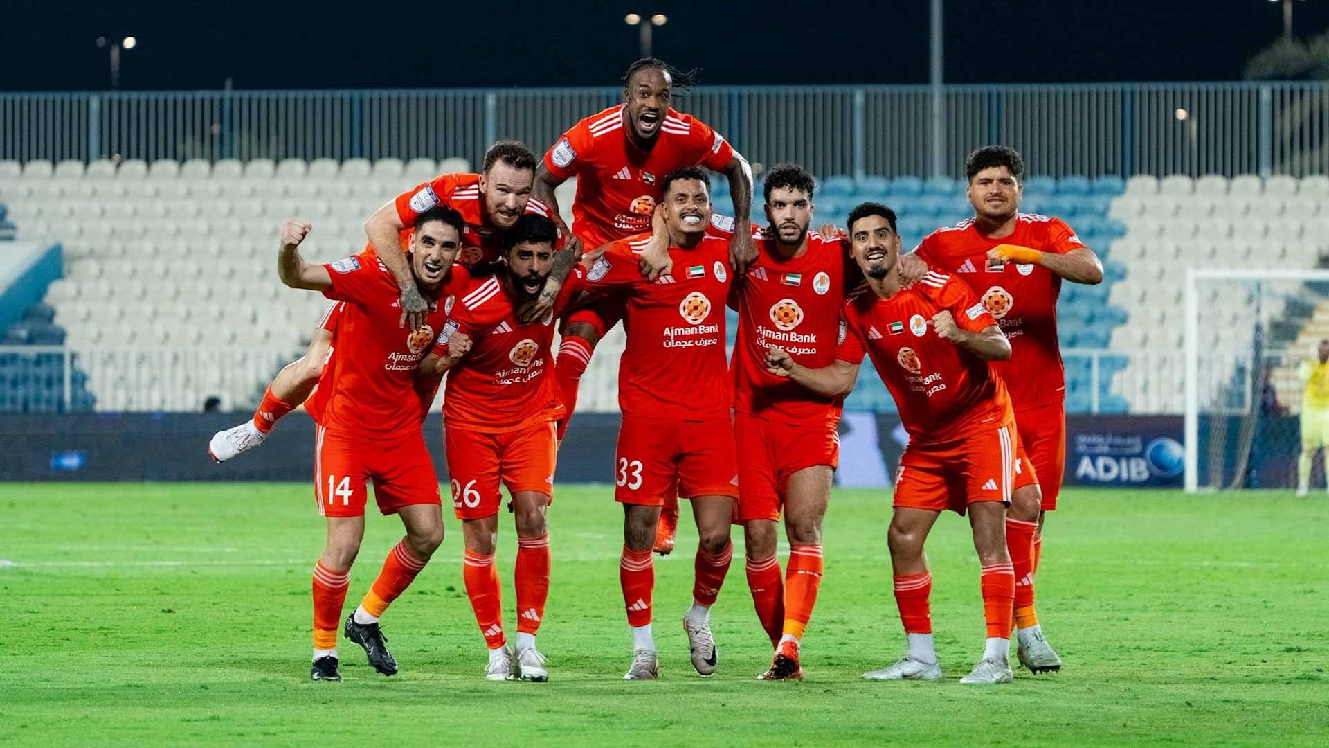 دوري أدنوك للمحترفين.. عجمان يفوز على بني ياس