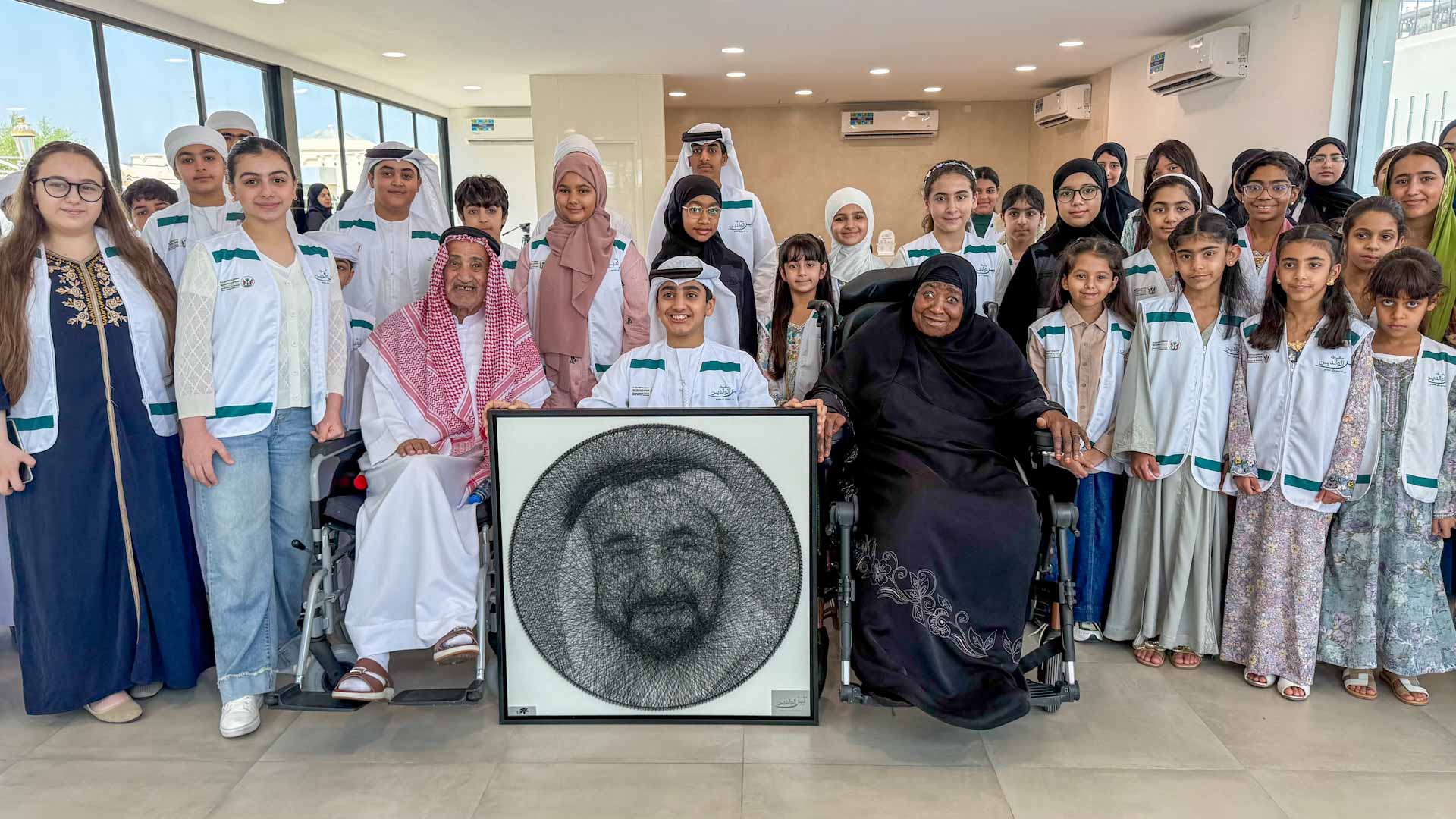 برنامج "سفراء بر الوالدين" ينظم فعالية الوقف الخيري "بر الوالدين" 