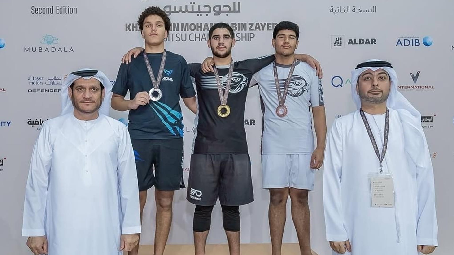 Image for the title: 5 Gold Medals and 2 Silver Medals for Al Hamriyah Jiu-Jitsu Team  