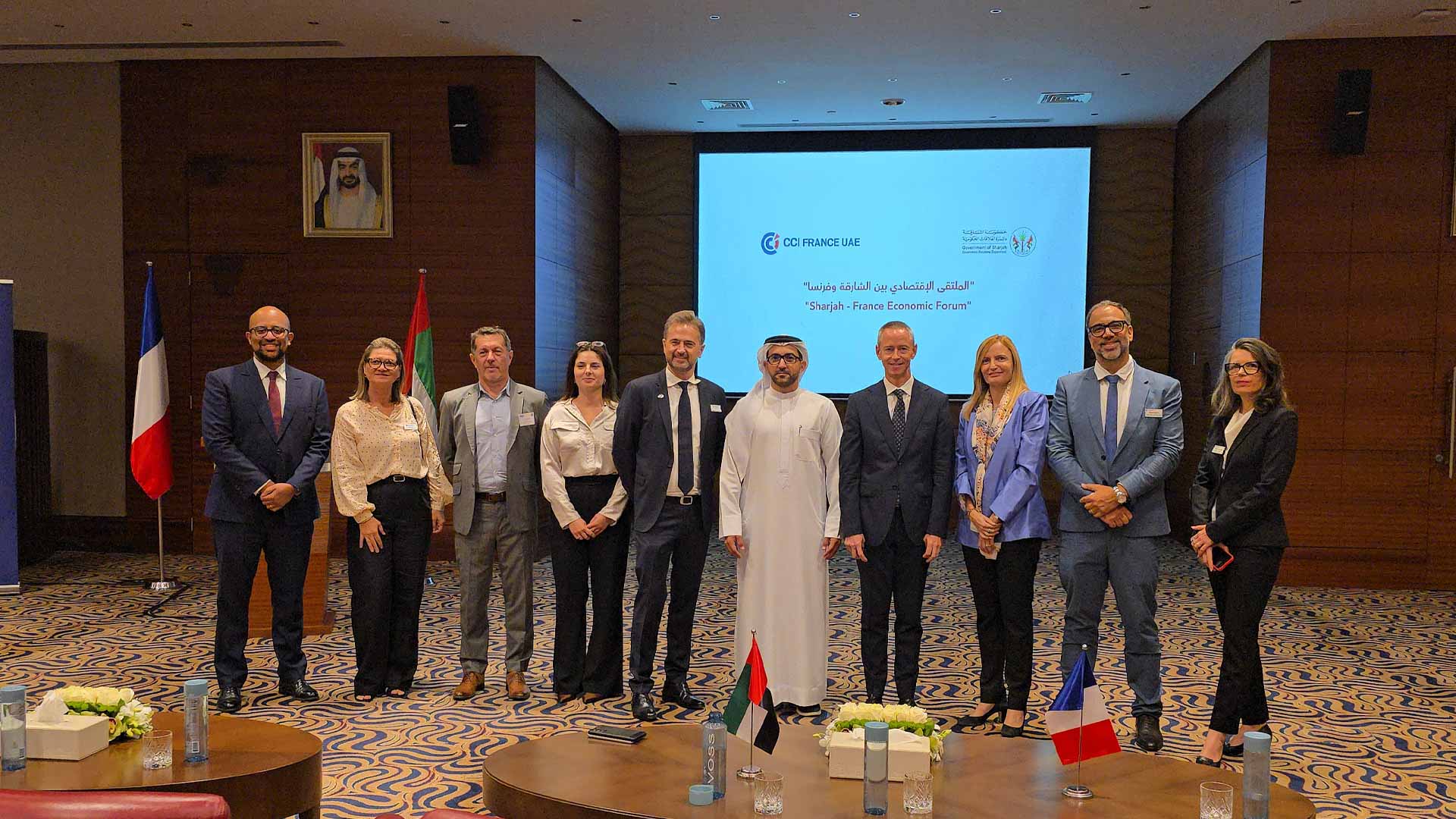 فاهم القاسمي: الملتقى الاقتصادي فرصة لتعزيز التعاون مع فرنسا