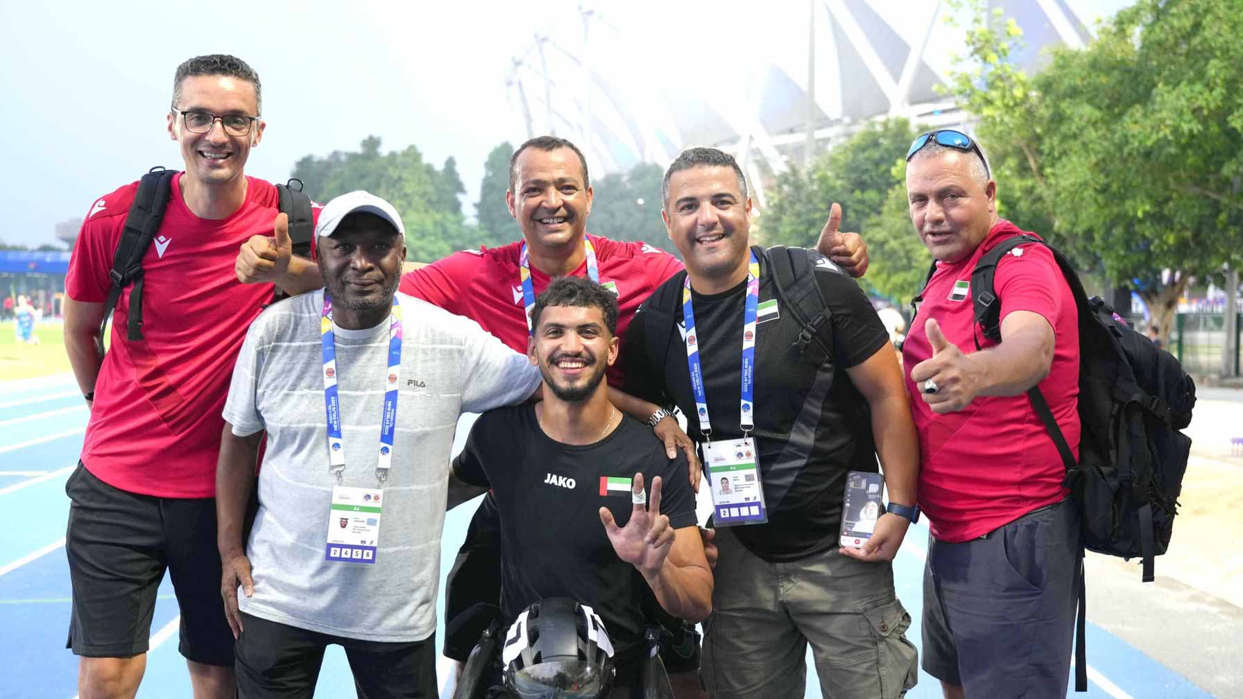 UAE Paralympic Team shines at World Championships in New Delhi 