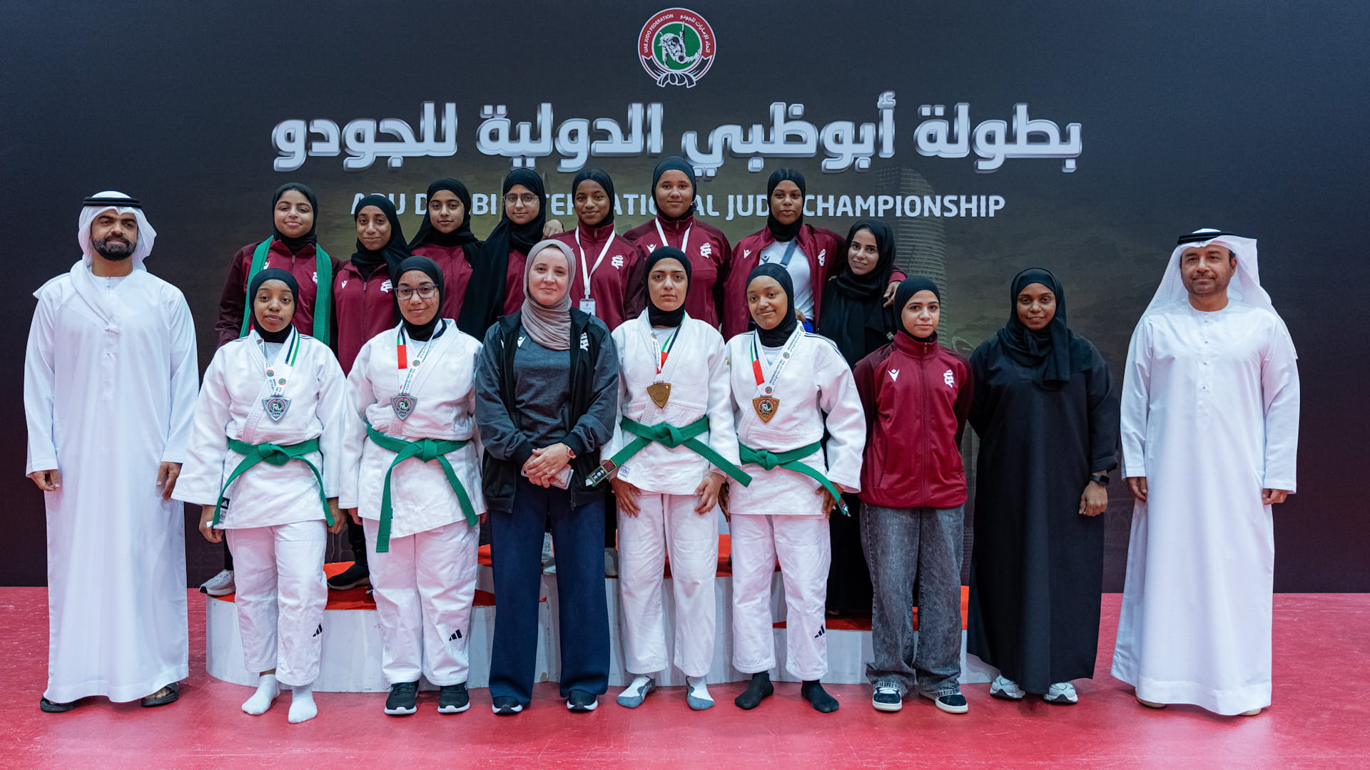 أندية "الشارقة للمرأة" تحصد 15 ميدالية ببطولة أبوظبي للجودو