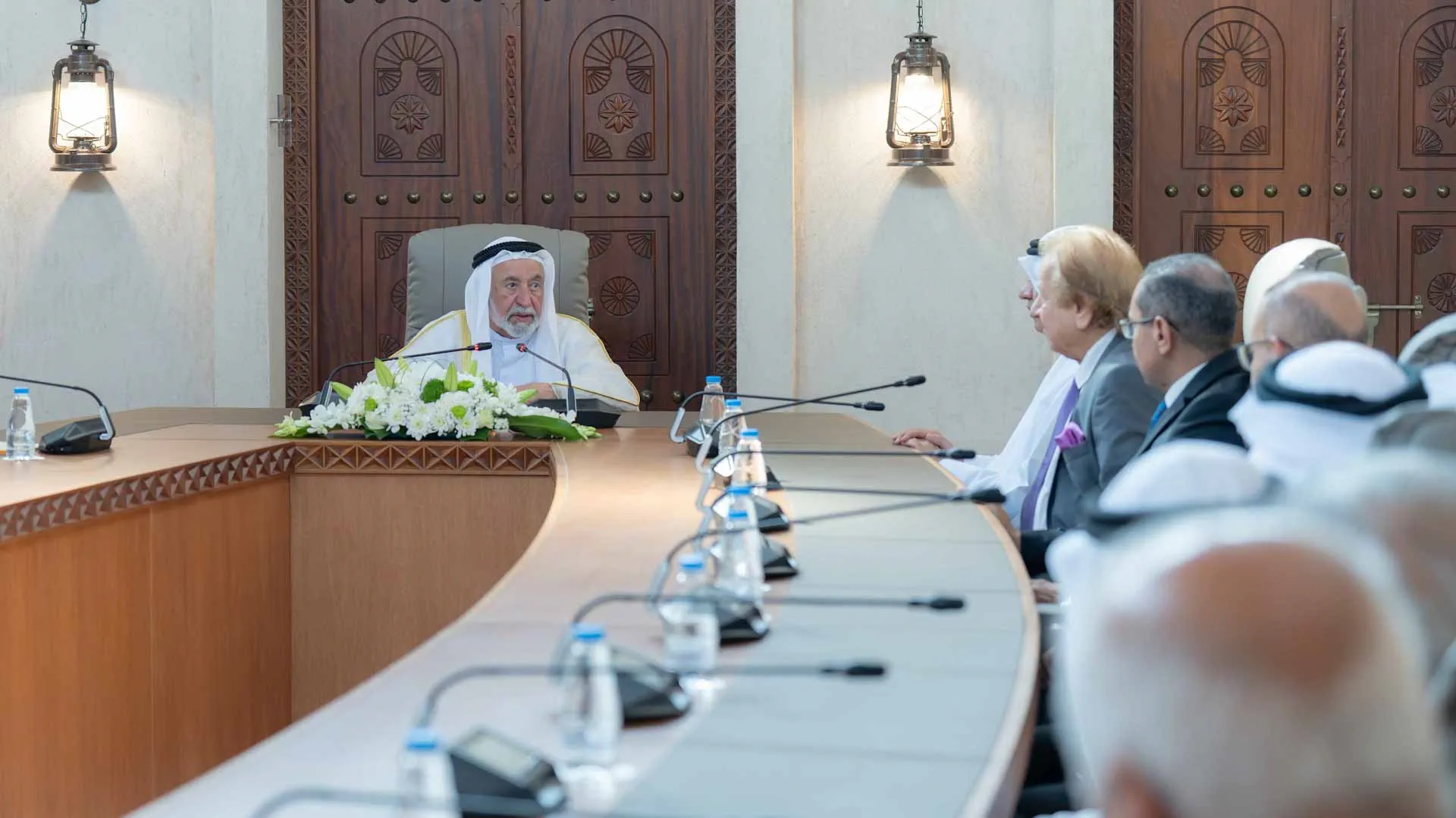 Sharjah Ruler at ATI