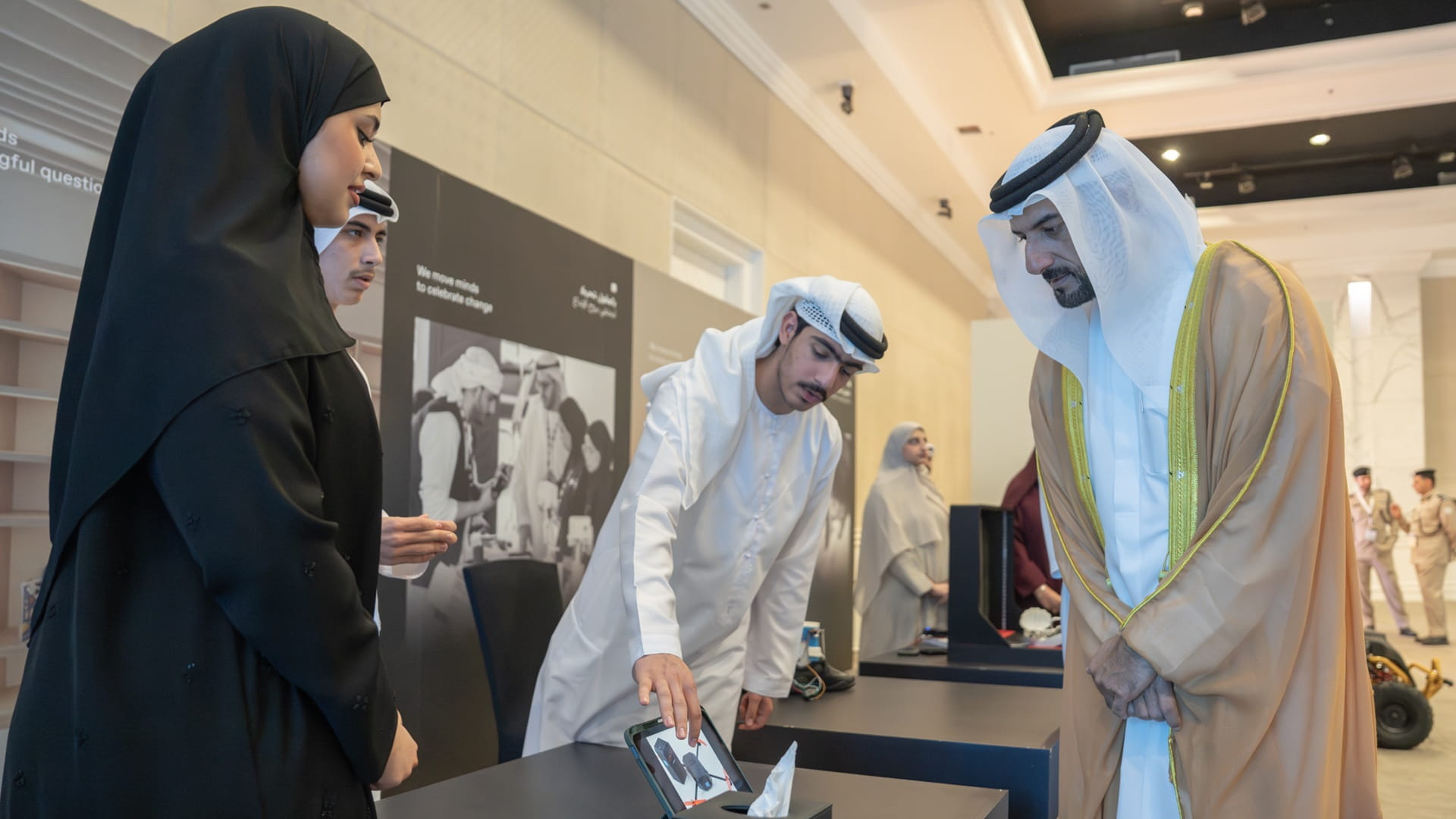 صورة بعنوان: <span class="scChromeData">{"commands":[{"click":"chrome:common:edititem({command:\"webedit:open\"})","header":"Edit the related item","icon":"/temp/iconcache/office/16x16/cubes.png","disabledIcon":"/temp/cubes_disabled16x16.png","isDivider":false,"tooltip":"Edit the related item in the Content Editor.","type":"common"},{"click":"chrome:rendering:personalize({command:\"webedit:personalize\"})","header":"Personalize","icon":"/temp/iconcache/office/16x16/users_family.png","disabledIcon":"/temp/users_family_disabled16x16.png","isDivider":false,"tooltip":"Create or edit personalization for this component.","type":"sticky"},{"click":"chrome:rendering:editvariations({command:\"webedit:editvariations\"})","header":"Edit variations","icon":"/temp/iconcache/office/16x16/windows.png","disabledIcon":"/temp/windows_disabled16x16.png","isDivider":false,"tooltip":"Edit the variations.","type":"sticky"}],"contextItemUri":"sitecore://master/{97AA4946-EE7F-4387-B75F-4D291263D338}?lang=ar&ver=1","custom":{},"displayName":"Title","expandedDisplayName":"This is require field and Maximum 90 character is allow"}</span><span sc_parameters="prevent-line-break=true" class="scWebEditInput scEnabledChrome" id="fld_97AA4946EE7F4387B75F4D291263D338_E873DAB3C3324E8EB106973D9F53F5B7_ar_1_9b1f8f031ddb47ee8fb55712364ad78d_14428_edit" contenteditable="true" scdefaulttext="[No text in field]" scfieldtype="single-line text" sc-part-of="field">سلطان بن أحمد يشهد انطلاق معرض الصحة والسلامة والبيئة HSE EXPO </span>_CED8BC7B046A42E199723D04C919F5BD