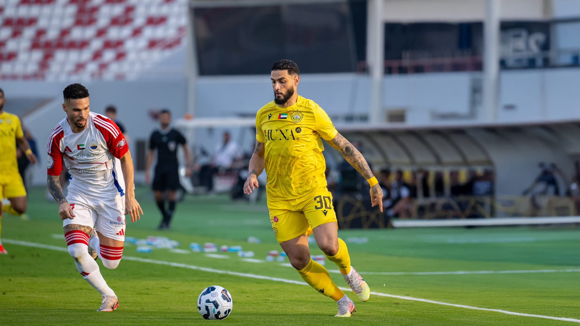 3 قمم كروية تشهدها الجولة الـ21 من دوري أدنوك للمحترفين