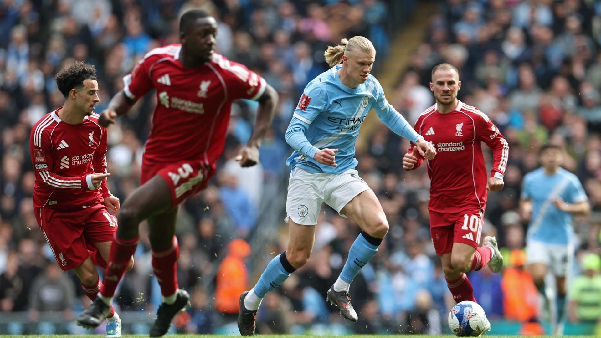 Manchester City thrashes Liverpool 4-0 in FA Cup quarter-finals
