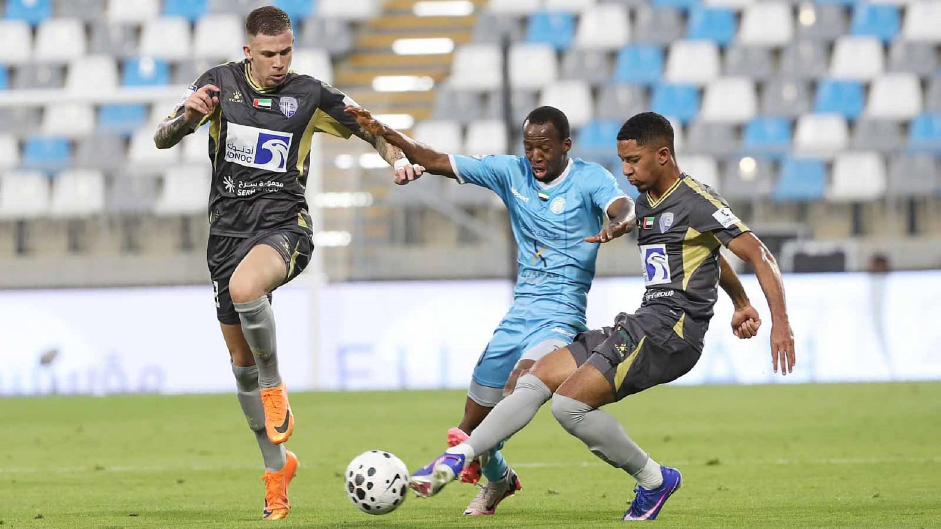 دبا يفوز على الظفرة بهدف دون مقابل في دوري أدنوك للمحترفين