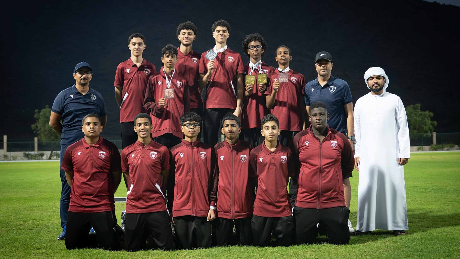 ألعاب قوى الحمرية يحصد 5 ميداليات ملونة في كأس نائب رئيس الدولة 