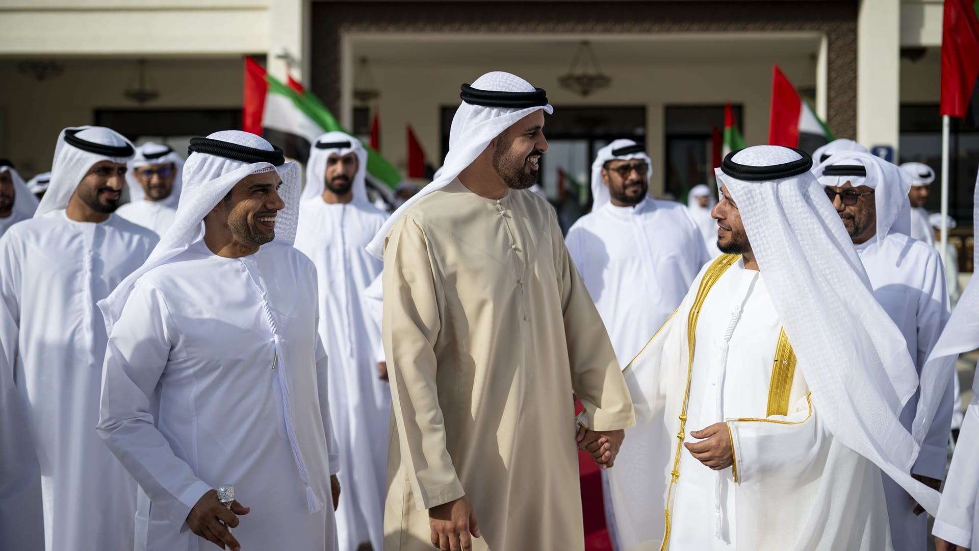 صورة بعنوان: ذياب بن محمد بن زايد يحضر حفل زفاف محمد بخيت المنهالي 