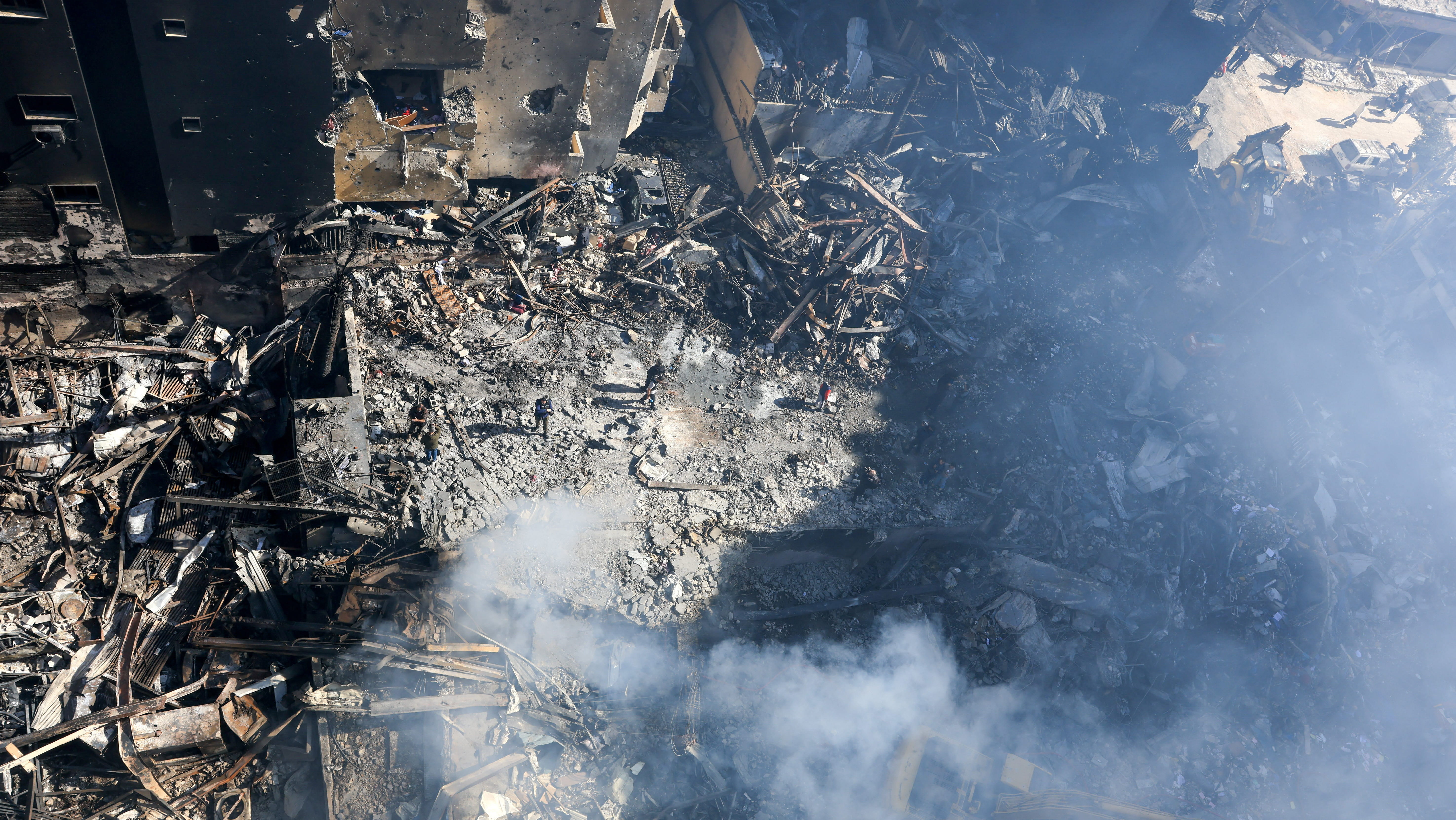 وفاة 13 فرداً من قوات الأمن اللبنانية بغارة إسرائيلية على النبطية