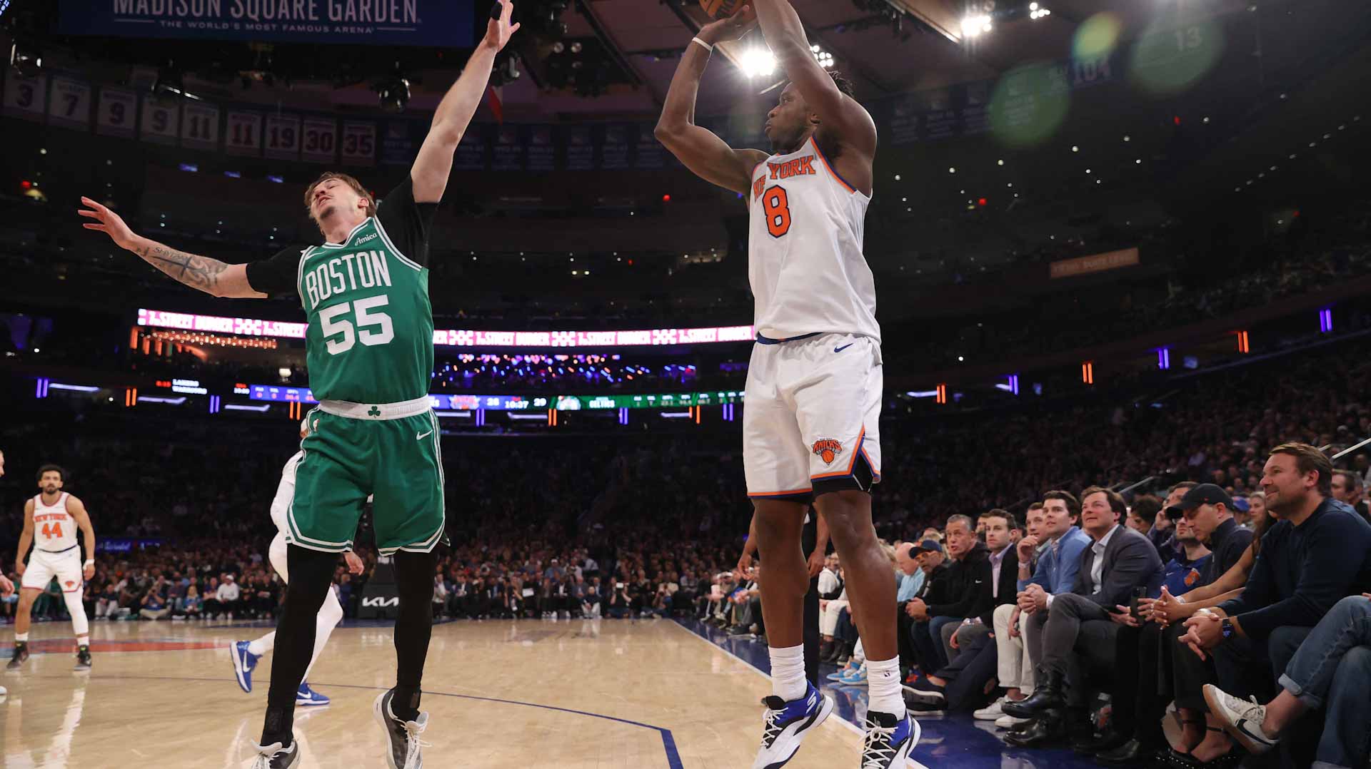  نيويورك نيكس يحافظ على وصافة المنطقة الشرقية في الـ NBA   