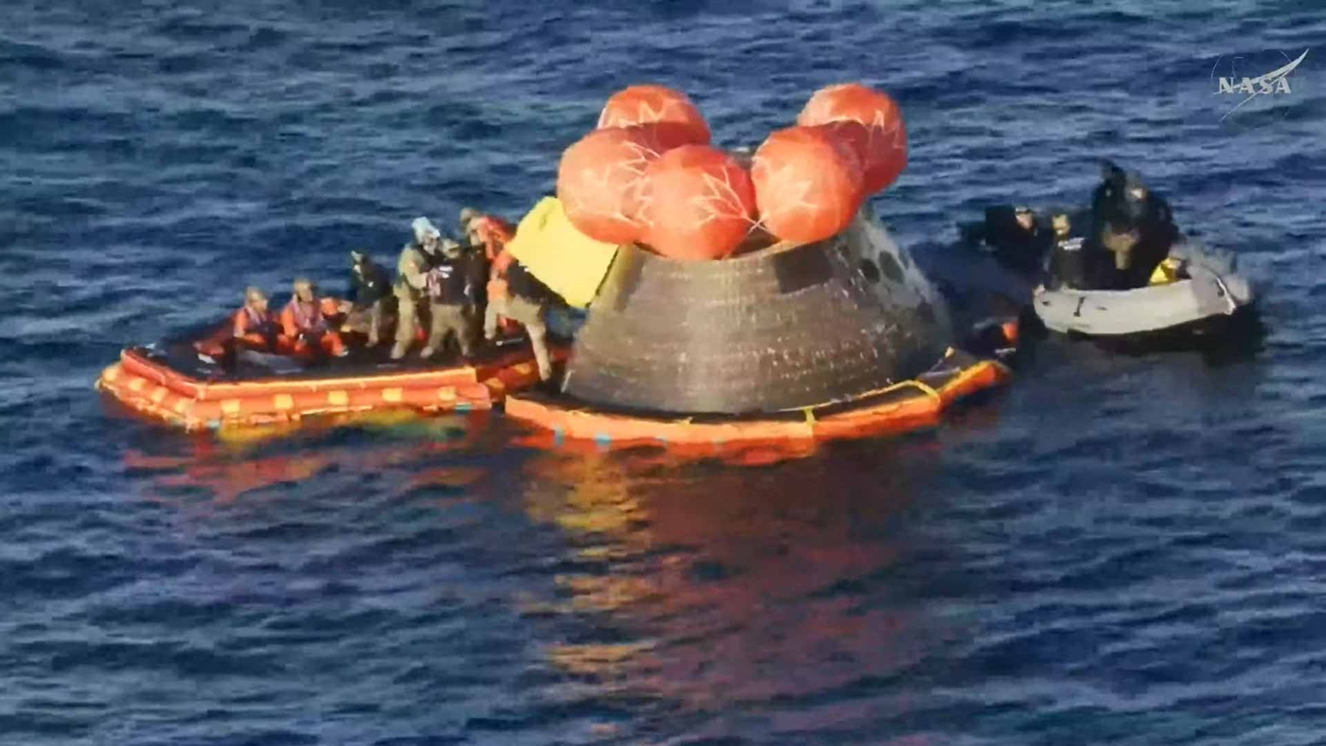 Artemis II astronauts safely back on Earth 