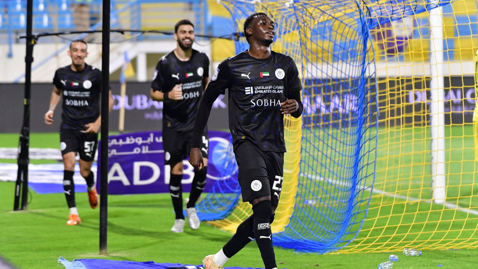 دومبيا يقود النصر للفوز على الظفرة في دوري أدنوك للمحترفين 