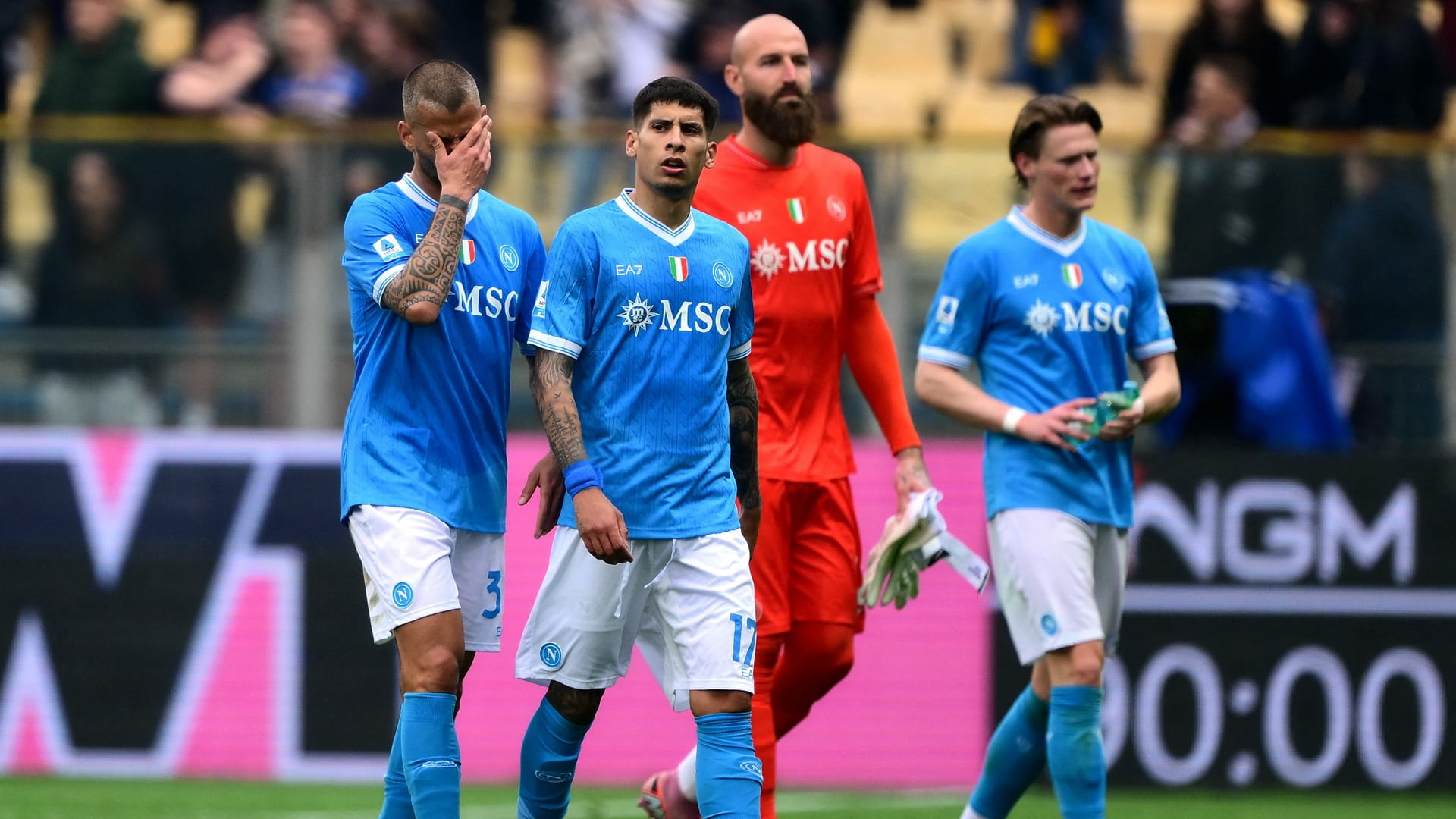 Napoli draw with Parma in Serie A 