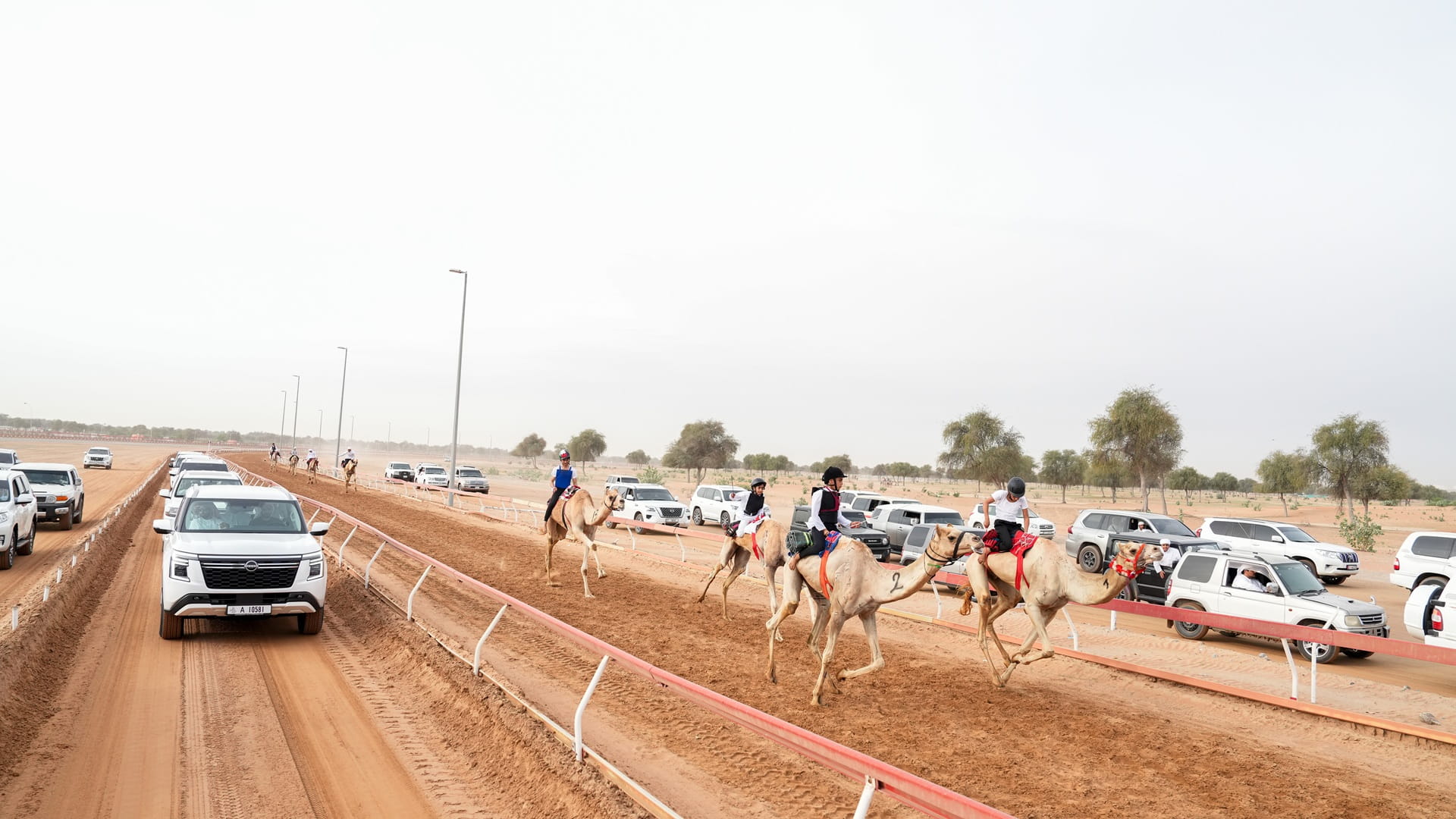 RAK CP attends Al Fattameen races at Al Sawan track  