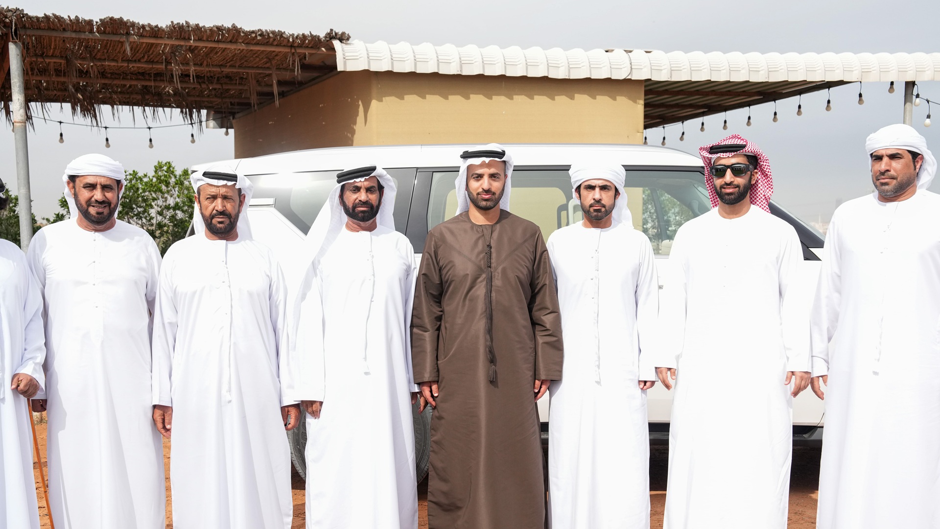 RAK CP visits Hamad Saeed Al Saeedi Al Nuaimi in Al Sawan 
