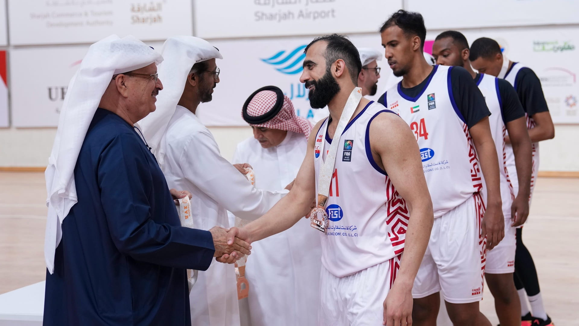 Sharjah claim bronze medal in basketball league