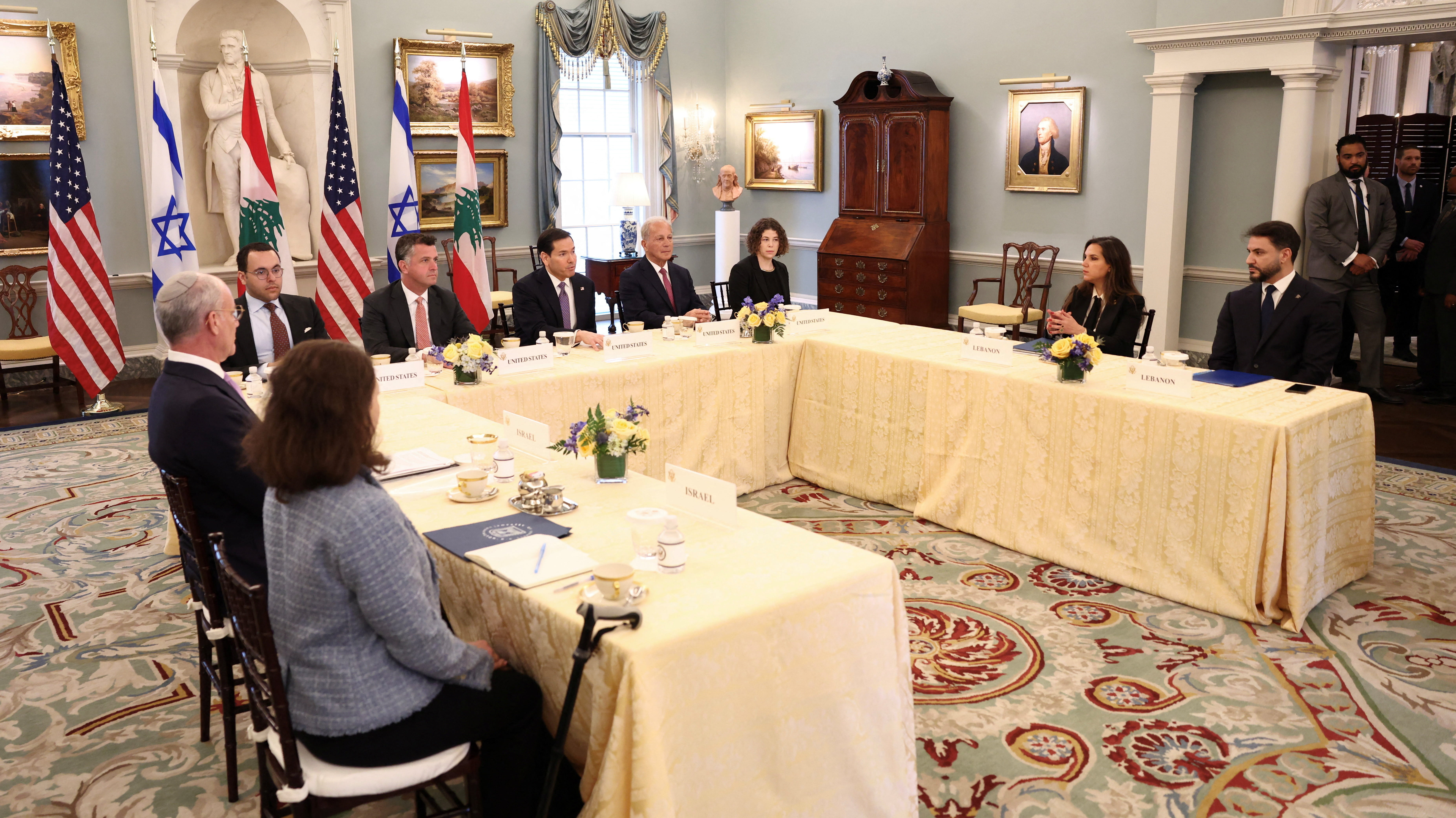 المحادثات بين لبنان وإسرائيل تنطلق في واشنطن وروبيو: فرصة تاريخية