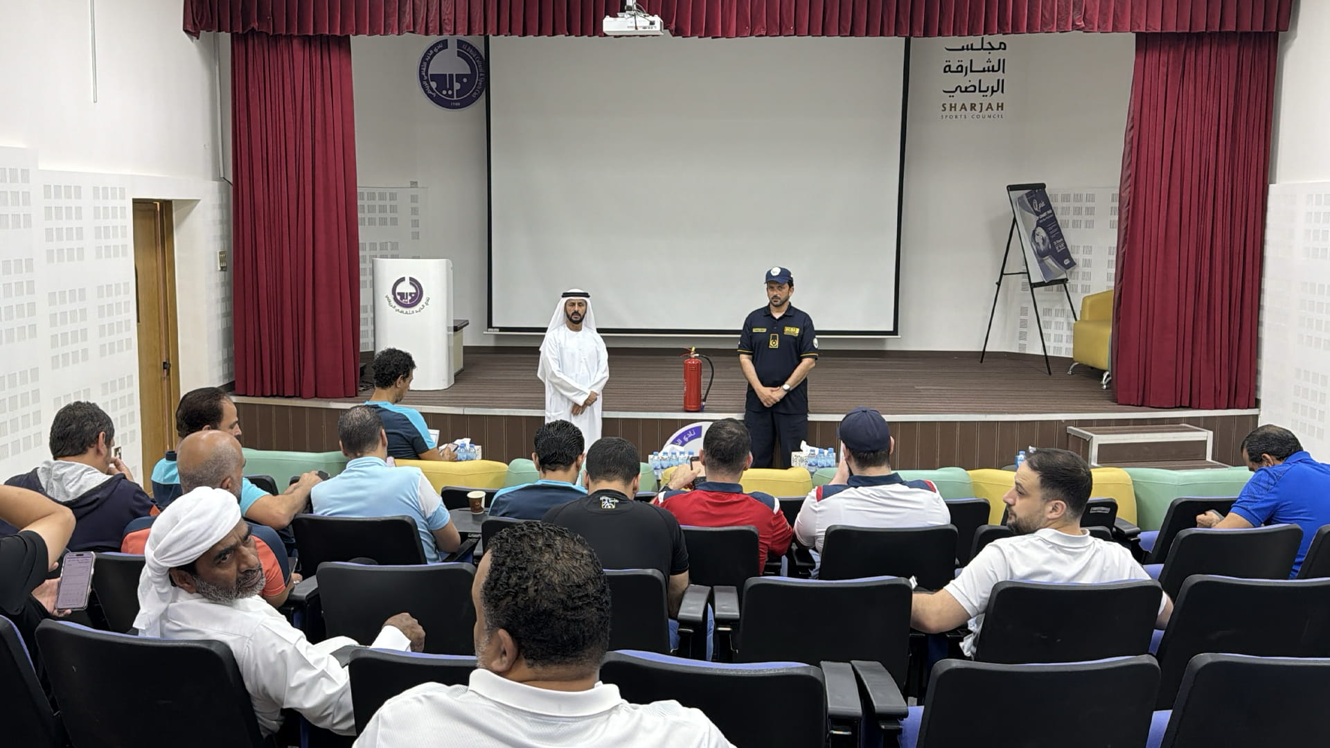 Al Dhaid Club and Civil Defence join forces on safety training