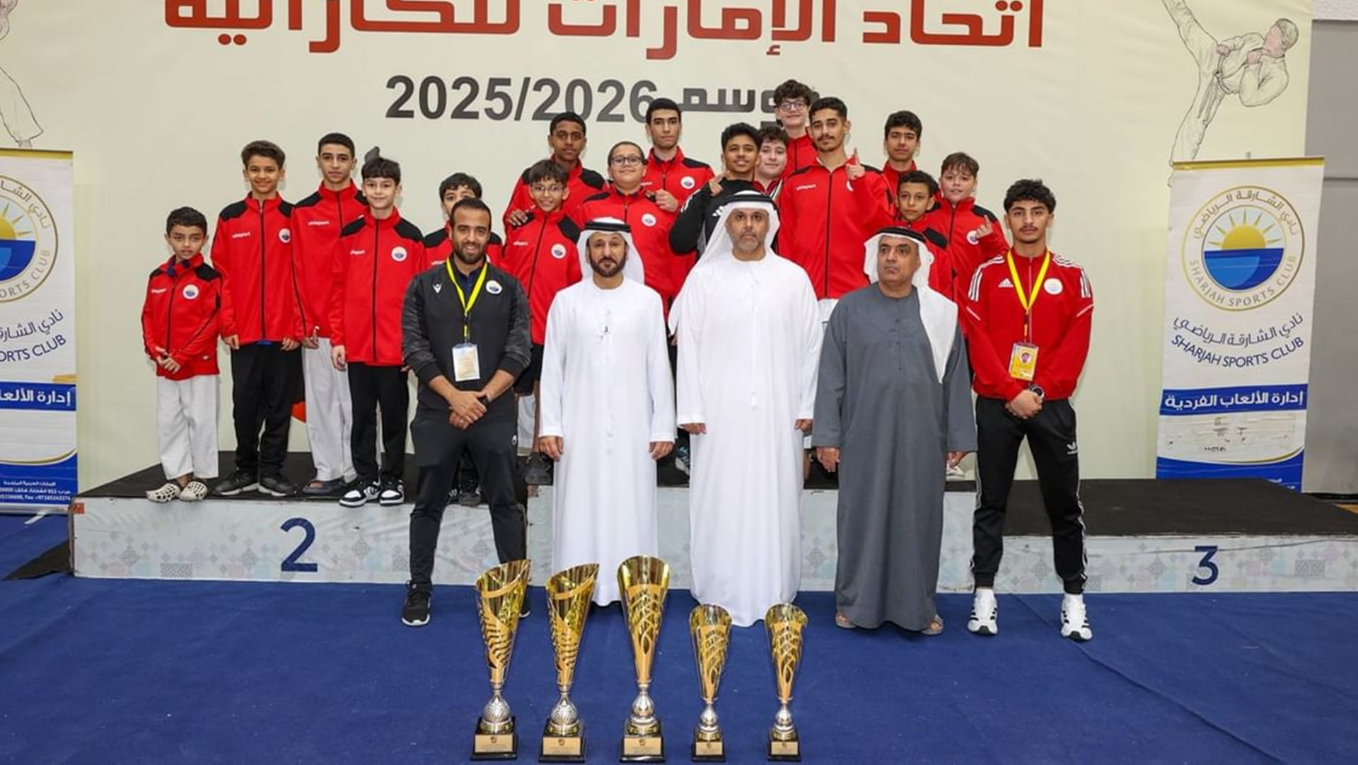 الشارقة يحقق 530 ميدالية بالألعاب الفردية منذ بداية 2025 وحتى الآن