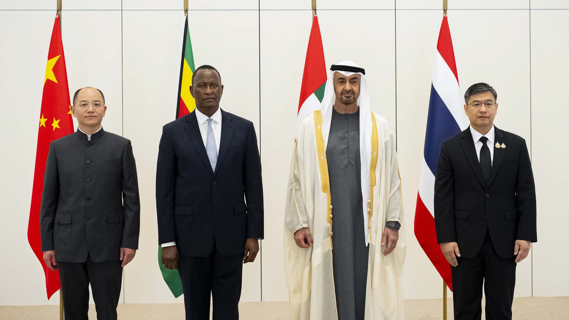 UAE President receives credentials of newly appointed ambassadors