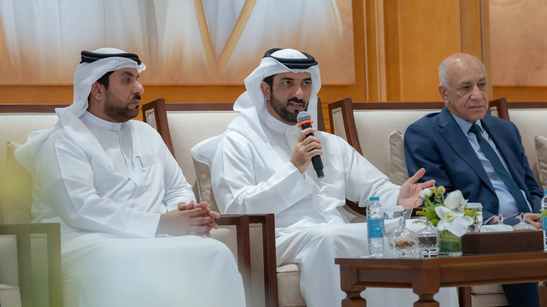 President of UOS at the MoU event