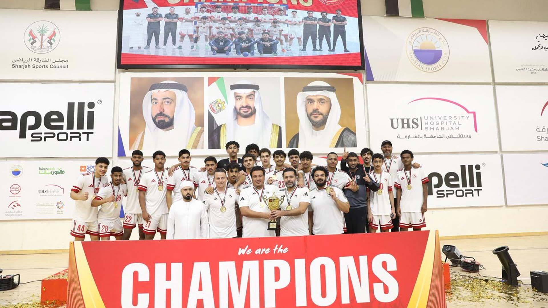 Sharjah juniors win 11th straight UAE handball title 