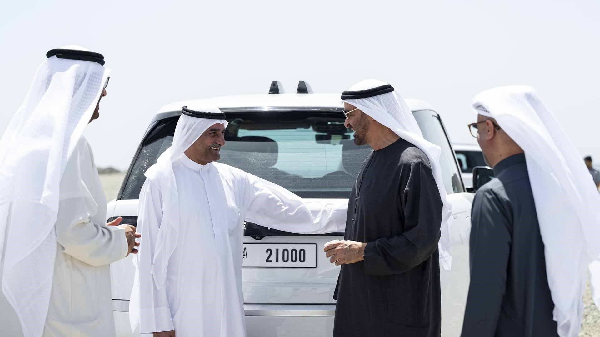 UAE President meets Fujairah Ruler, inspects Fujairah Port