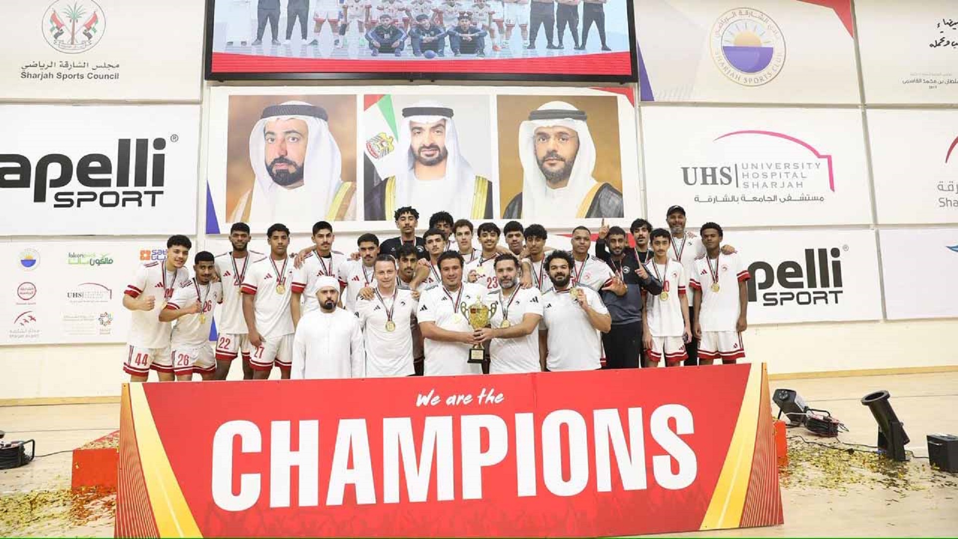 الشارقة يتوّج بدوري الناشئين لكرة اليد للمرة الـ18 في تاريخه 