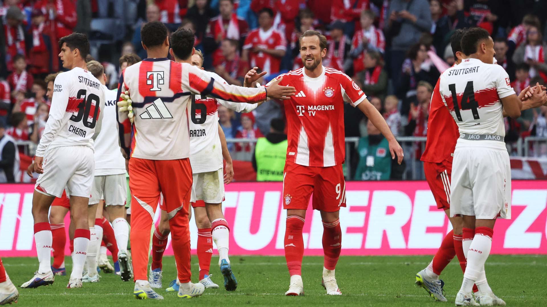 Bayern Munich clinch Bundesliga title with win over Stuttgart 