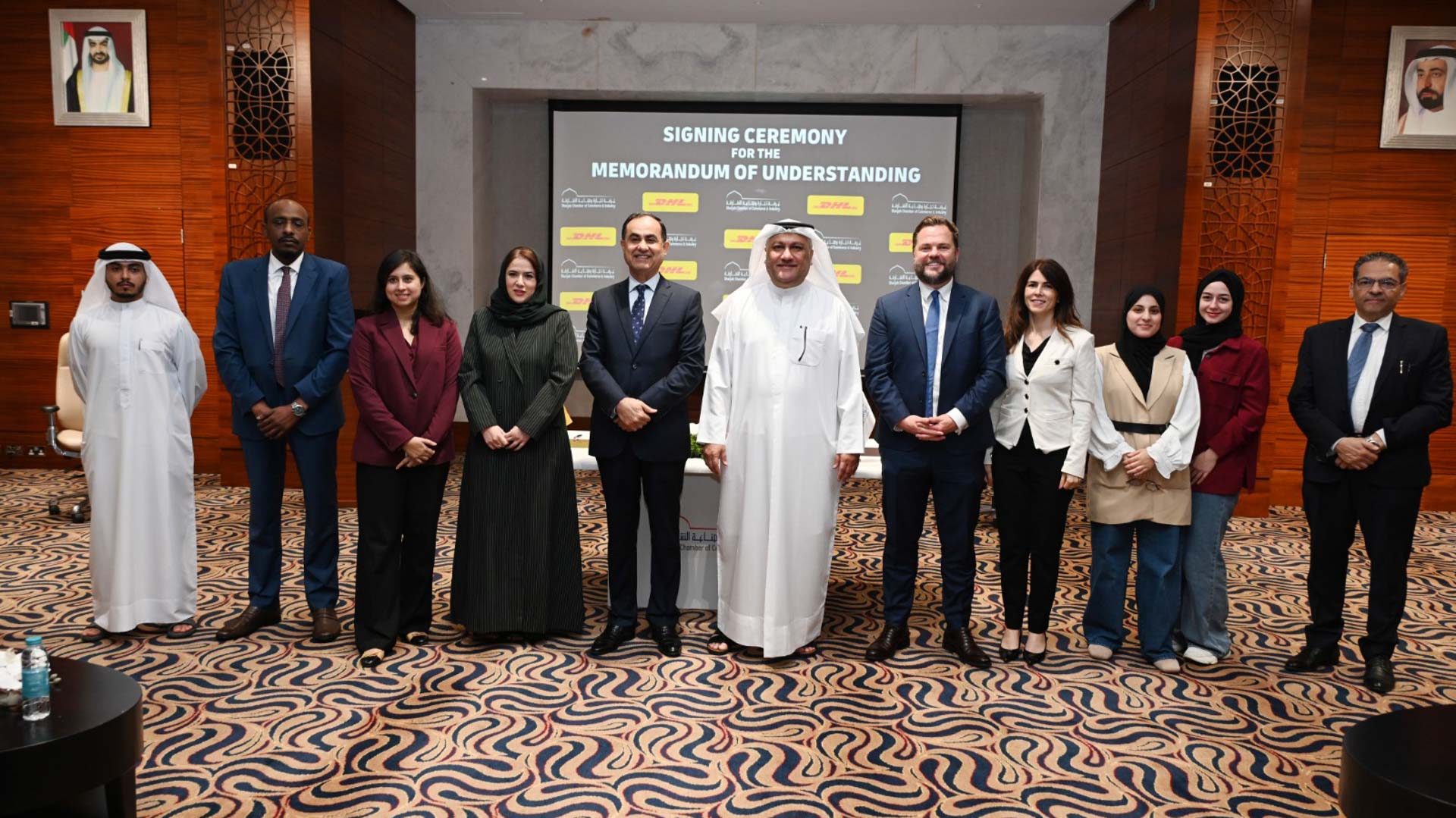 Sharjah Chamber, DHL partner to boost trade and logistics
