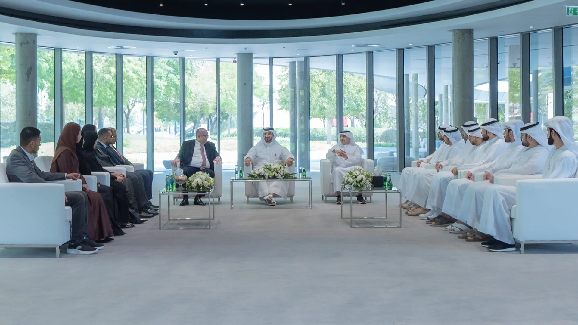 Sultan bin Ahmed at the event